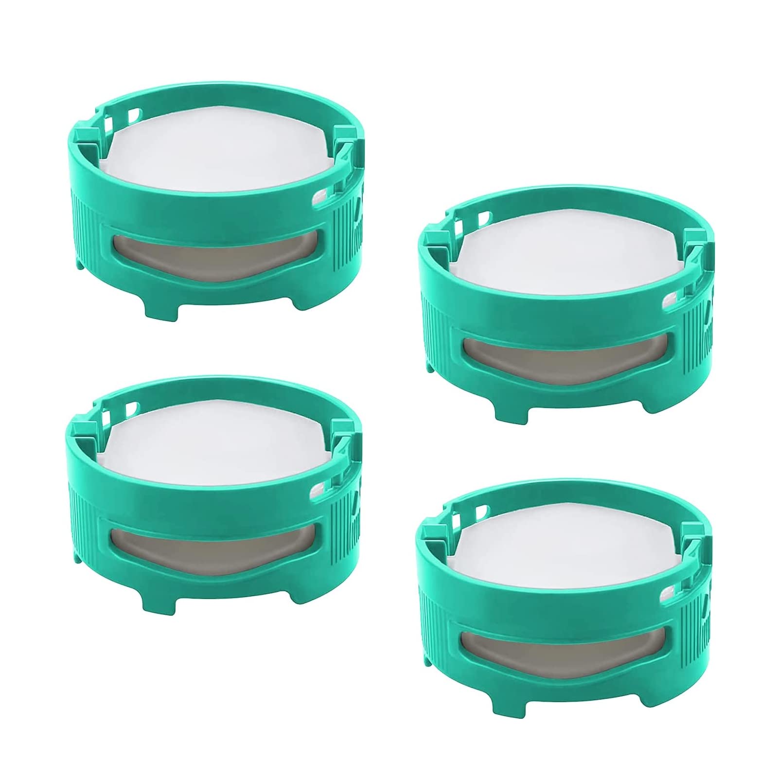 Odor-Neutralizing Replacement Cartridges for Shark ZU102 LA702 UZ565H HZ3002 IZ862H Vacuum (4 Pack)