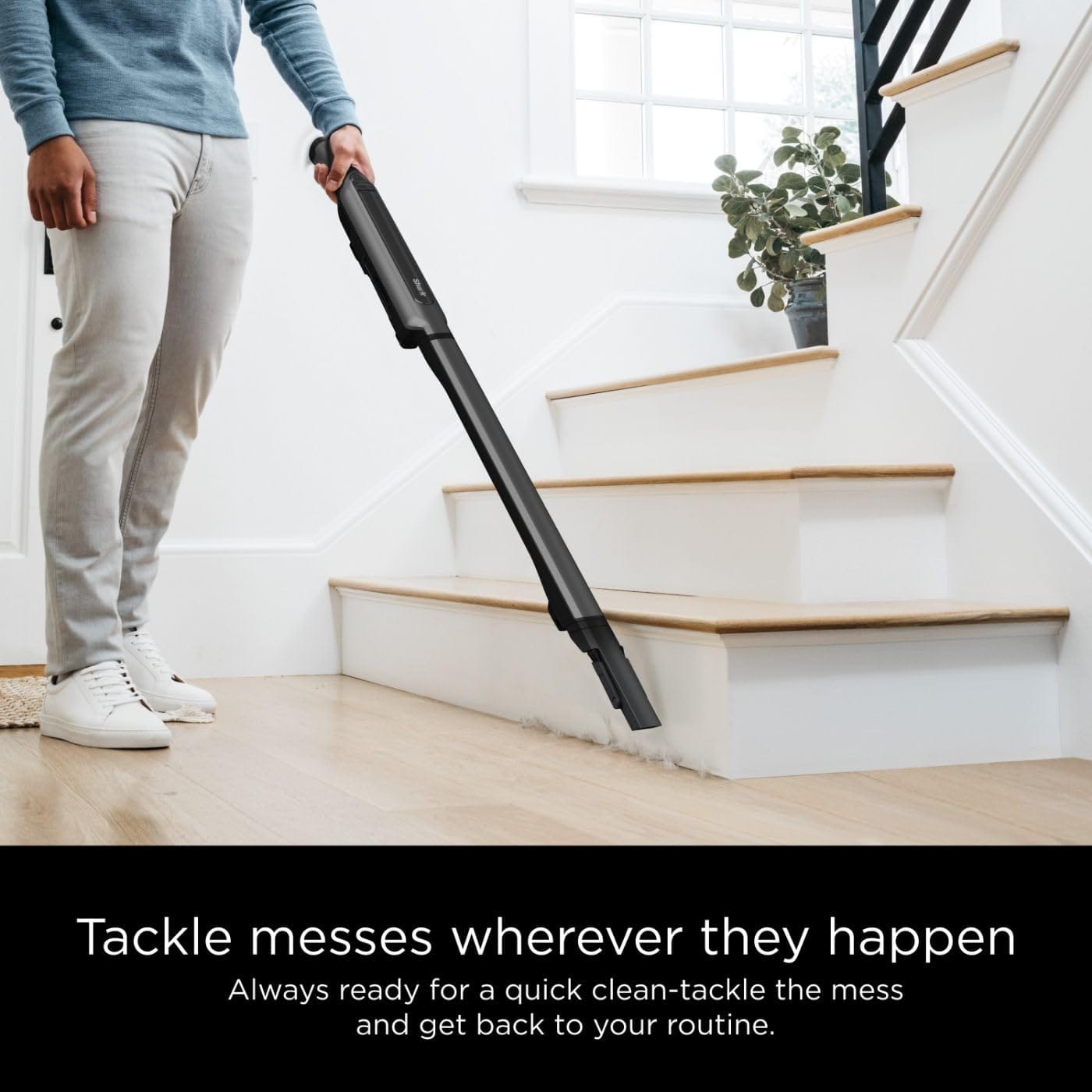 Shark Wandvac System Pet Ultra-Lightweight Cordless Stick Vacuum with Charging Dock - WS642, Grey - Review Image 5