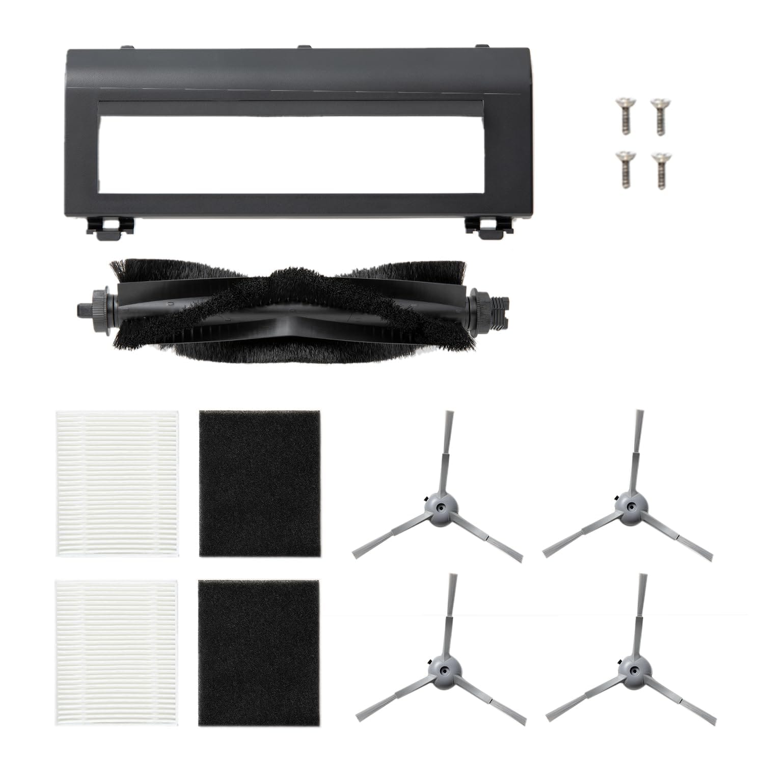 Eufy L60 Series Robot Vacuum Replacement Accessories Kit - Compatible with HEPA Filter Vacuums