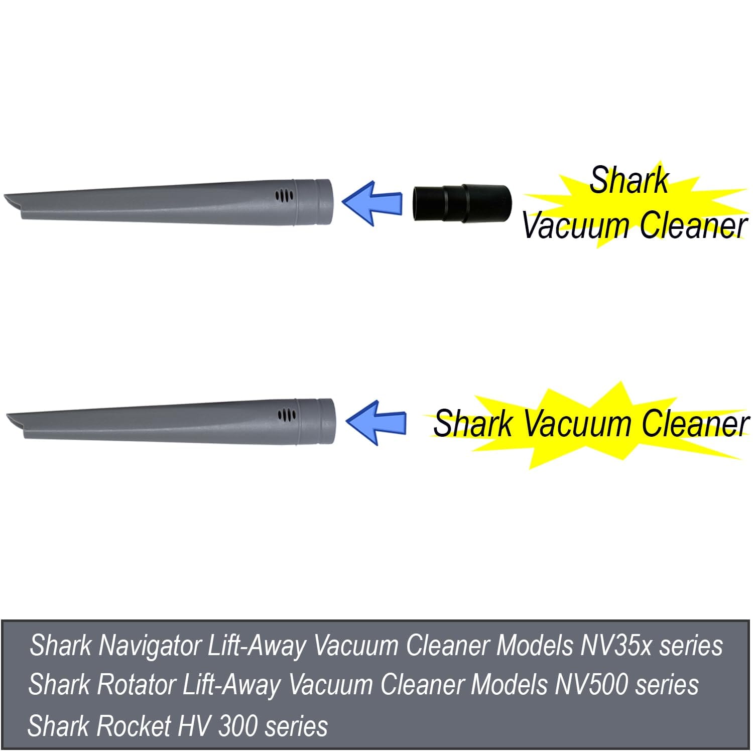Crevice Tool Compatible With Shark, Miele, and More Vacuum Models - Vacuum Accessories & Attachments - Review Image 3