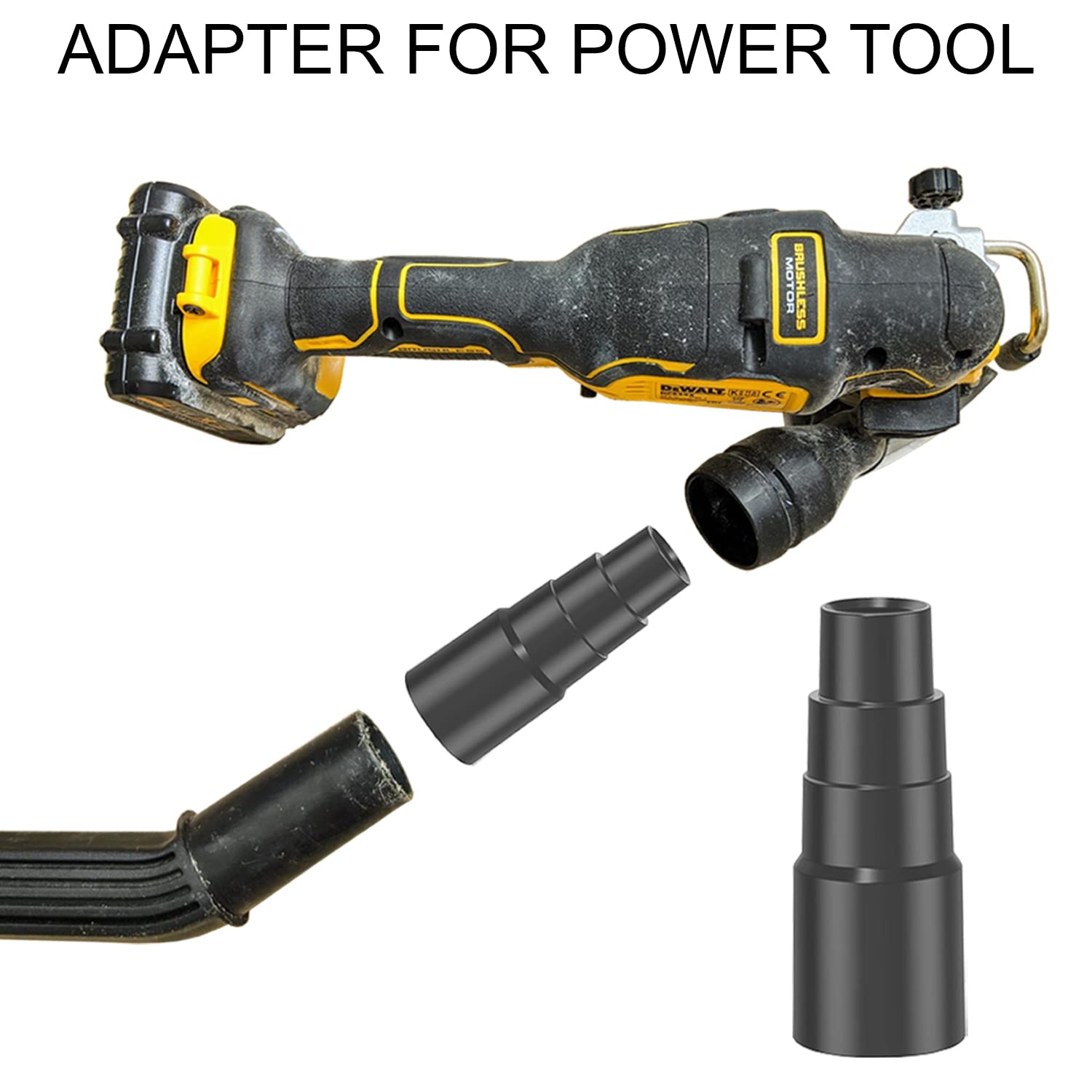 Vacuum Adapter Kit - Pool Supply Hose Connector Set, 1-1/4" & 1-1/2" Hose Reducer Adapters - Review Image 4