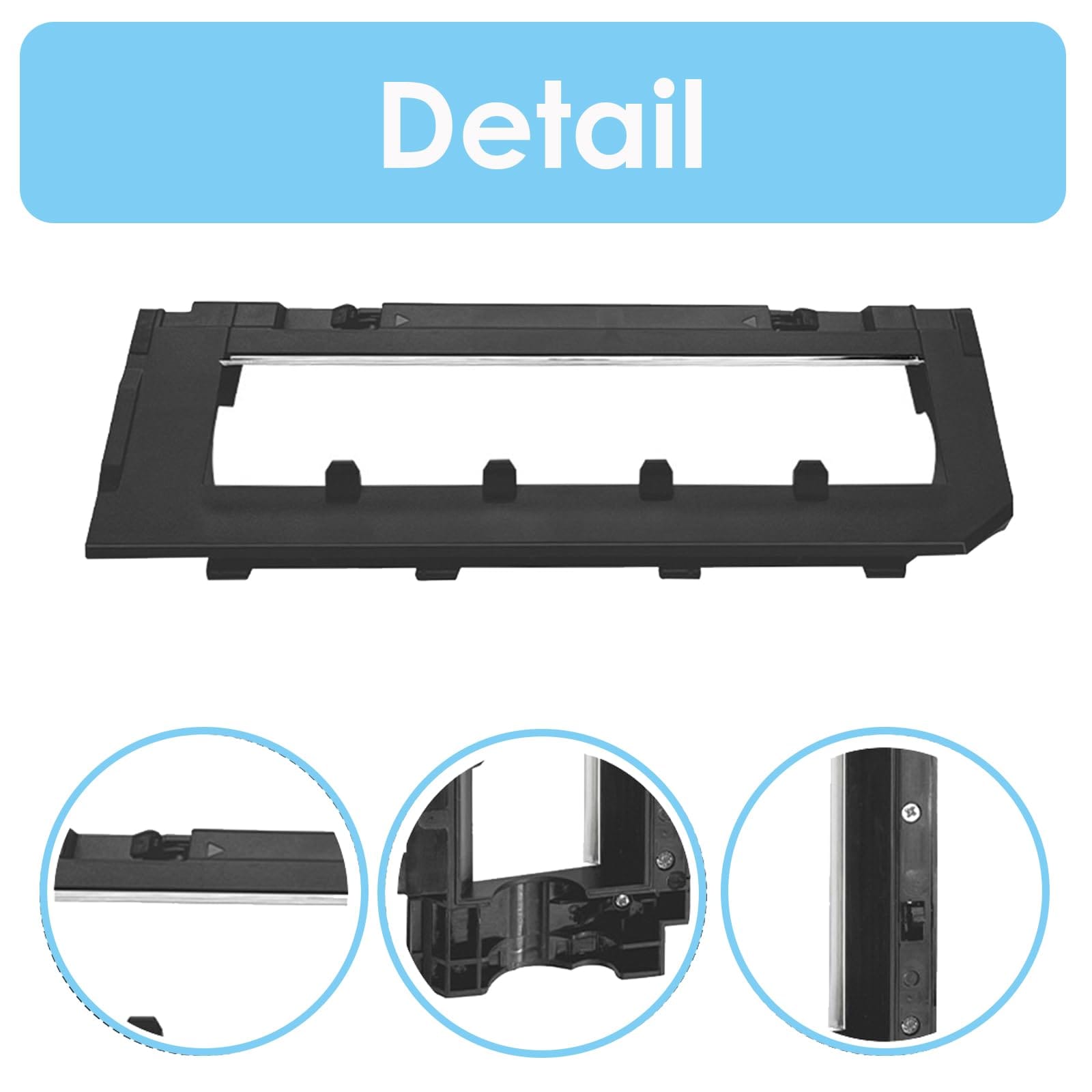 Premium Main Brush Cover Compatible with Roborock S7, S7+, S7 Maxv, S7 Maxv Plus, S7 Maxv Ultra, Q5, Q5+, Q7, Q7+, Q7 Max, Q7 Max+ Pet Hair Vacuum Replacement Guard - Review Image 3
