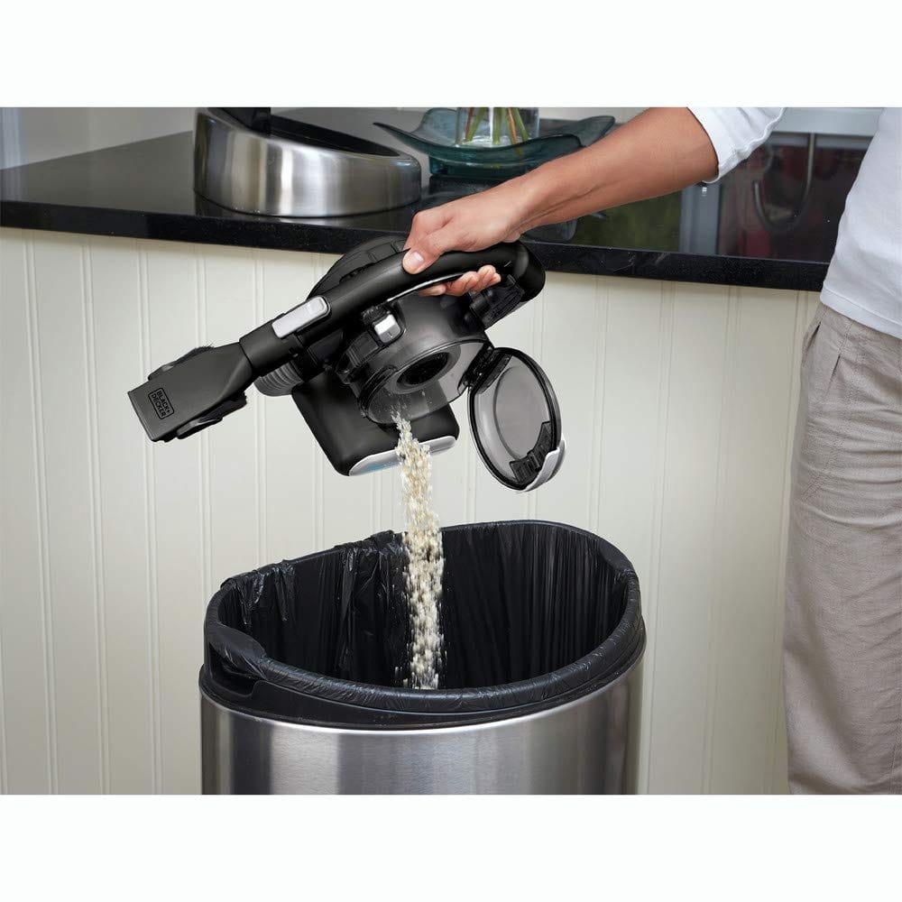 Black+Decker 20V Max Lithium Cordless Stick Vacuum with Floor Head and Pet Hair Brush (BDH2020FLFH) - Versatile & Portable Cleaning Solution - Review Image 2