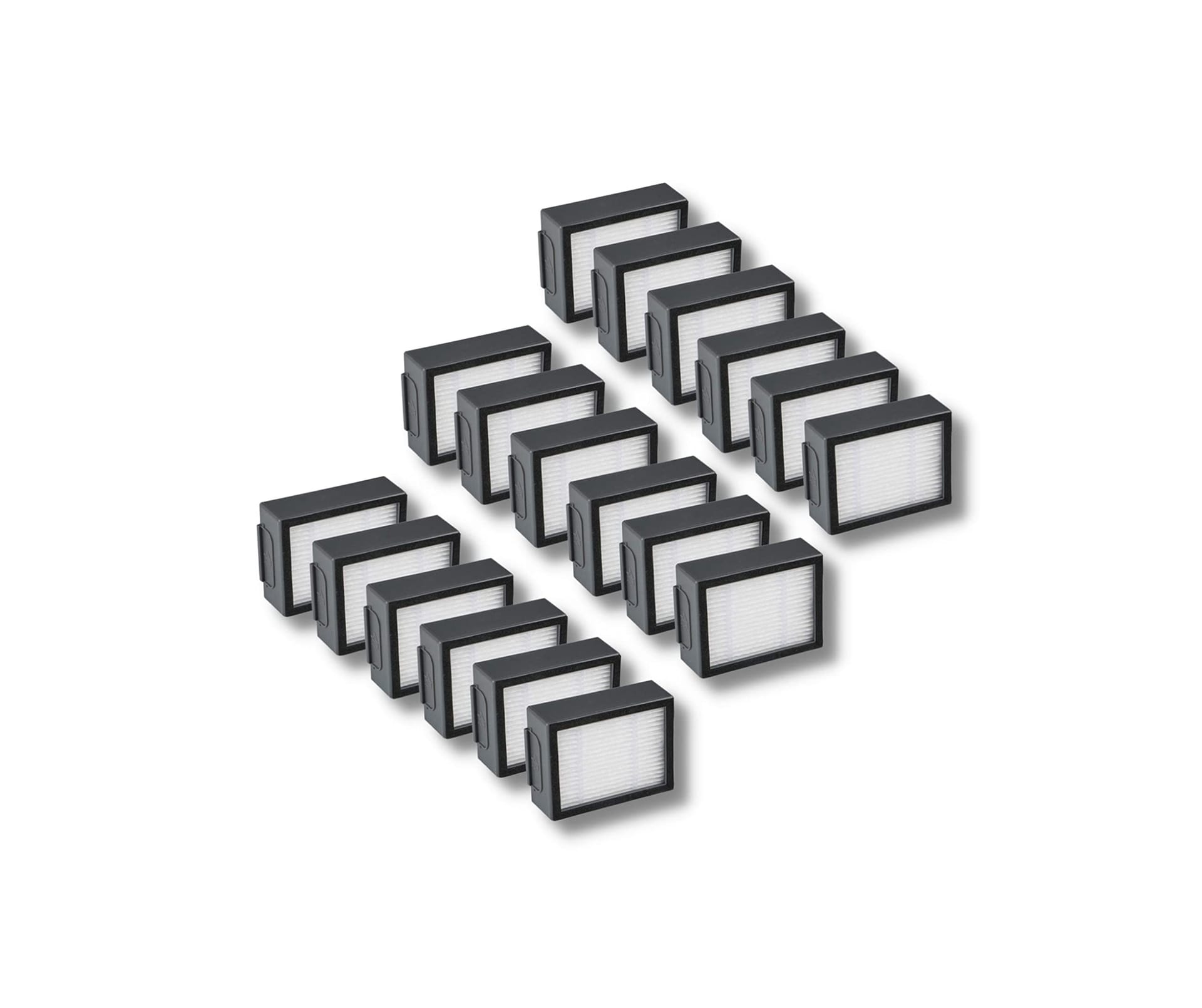High-Efficiency HEPA Filter Kit for iRobot Roomba E, I, and J Series (18-Pack)