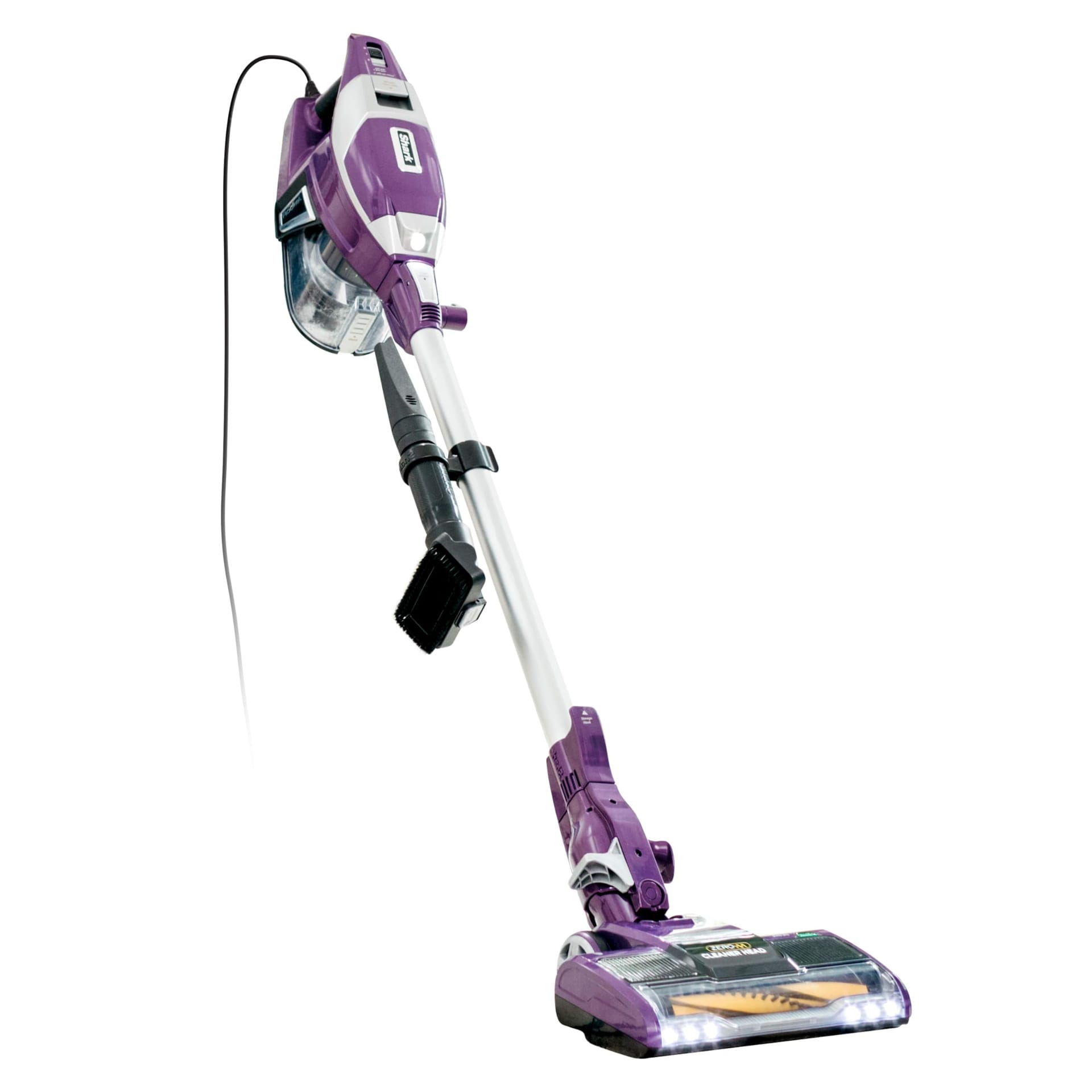 Shark Zs351 Rocket Corded Ultra-Light Vacuum with Zero-M Anti-Hair Wrap Technology, XL Dust Cup, Hand Vacuum Mode, Swivel Steering - Plum Purple