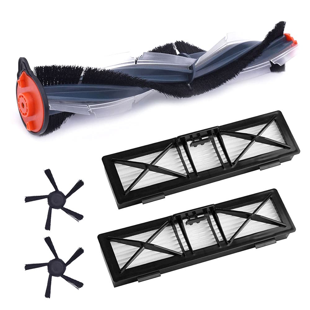Neutop Replacement Parts Compatible With Neato Botvac Connected Series D10 D9 D8 D3 D4 D5 D6 D7 & D Series D75 D80 D85 - HEPA Filter & Upgraded Brushes Combo