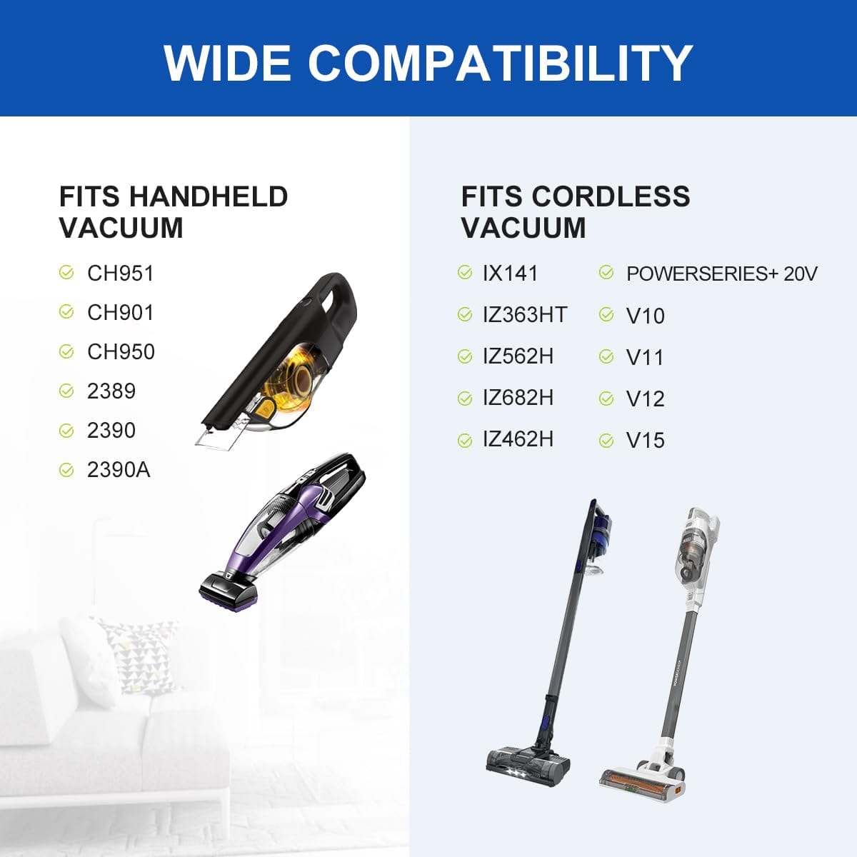 Wall Mount Holder for Shark and Dyson Cordless Stick Vacuums - Compatible with IX141, IX363Ht, IX362H, CH951, CH901, V10, V11, V12, V15 Outsize Models - Review Image 4