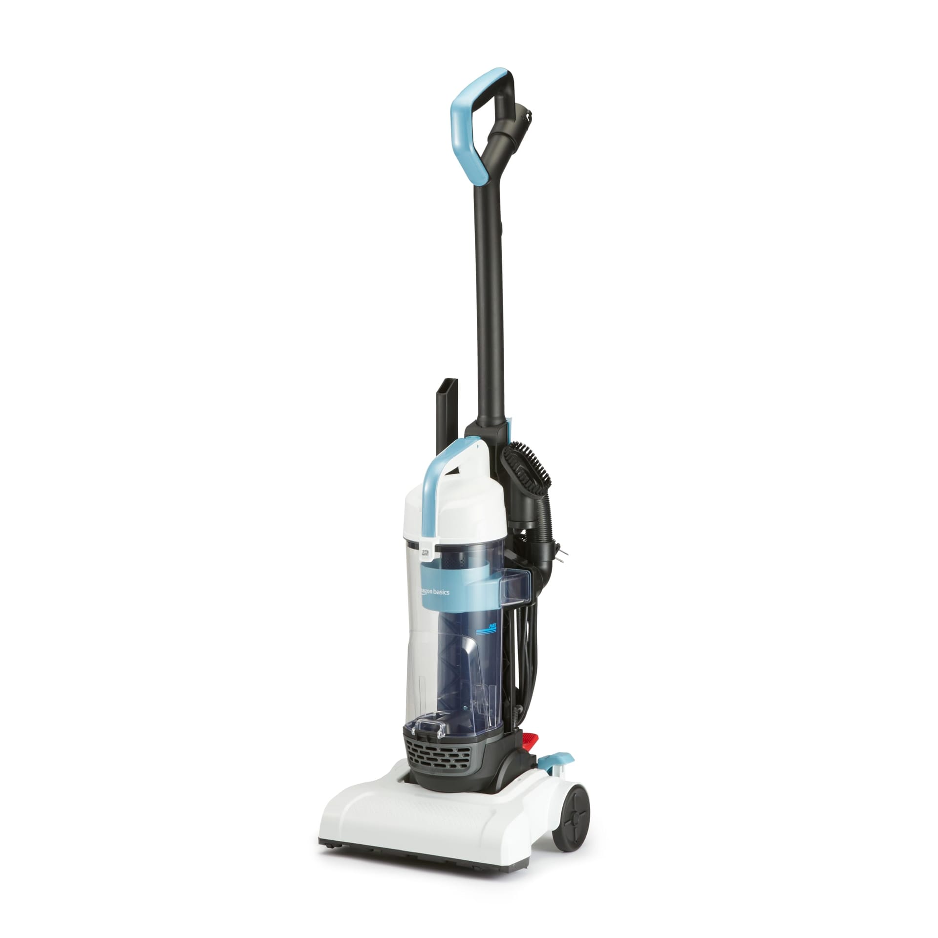 Lightweight Bagless Upright Vacuum Cleaner for Carpets and Hard Floors - Amazon Basics (720W, 8.4 Lbs)