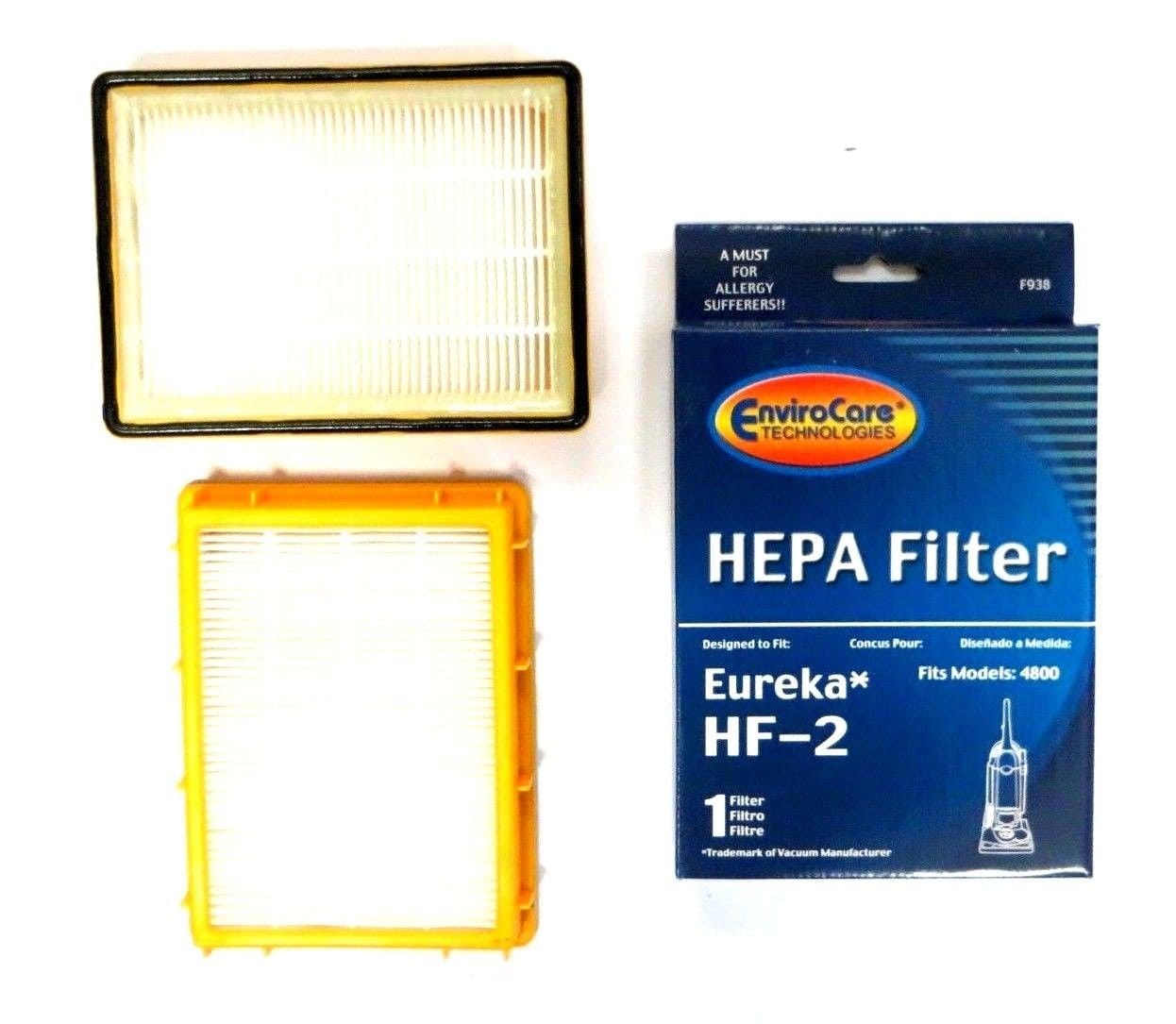 Envirocare HEPA Vacuum Cleaner Filter for Eureka HF-2 Upright Cleaners