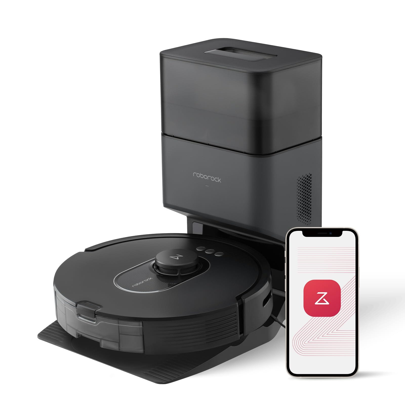 Roborock Q5 Max+ Self-Emptying Robot Vacuum with Lidar Navigation & 5500 Pa Suction