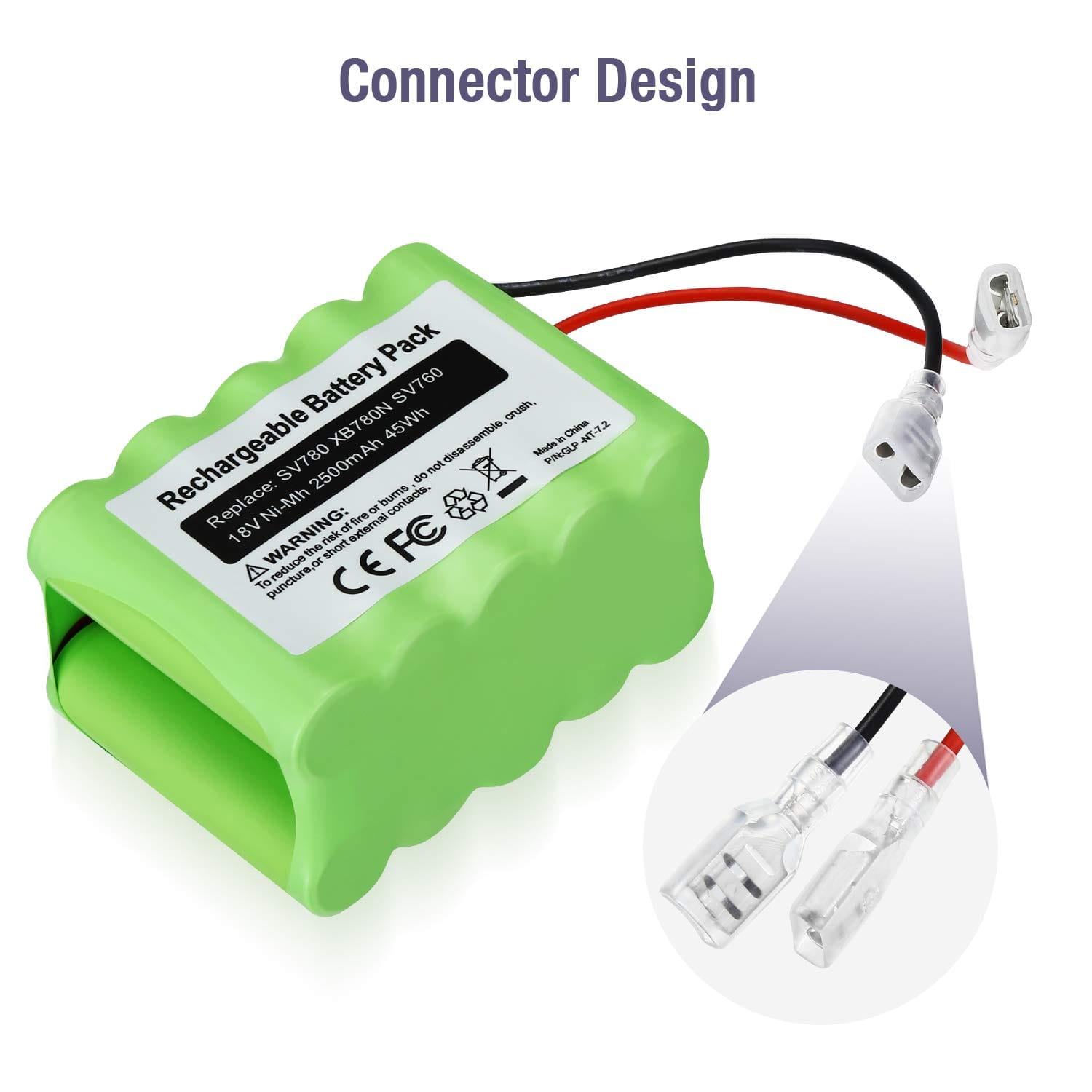 Replacement 18V 2500mAh Battery for Shark SV780-N Cordless Stick Vacuum Series - Review Image 4