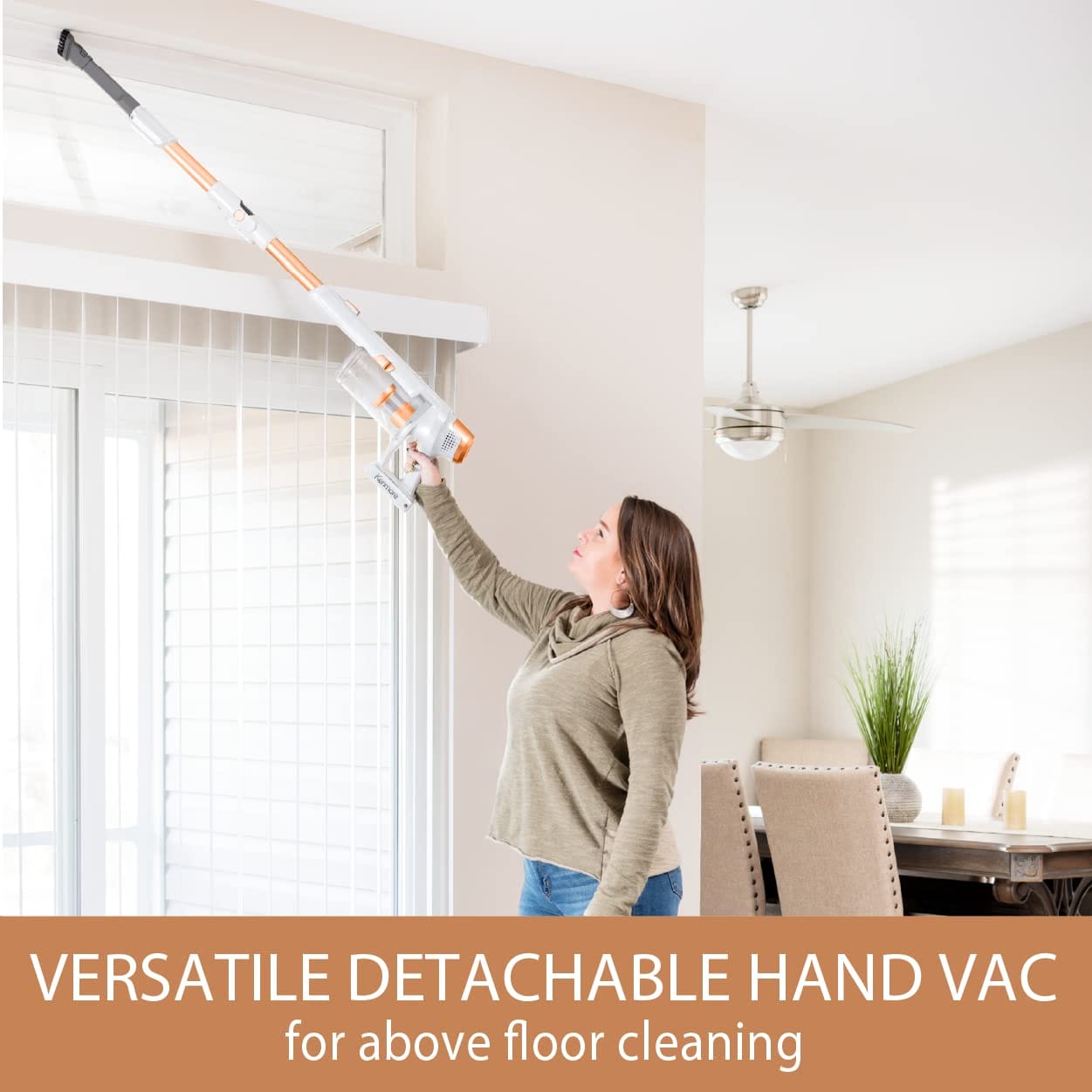 Kenmore Ds4030 Cordless Stick Vacuum with Easyreach Wand, Lightweight Cleaner for Hardwood Floors, Carpet & Pet Hair - Review Image 3