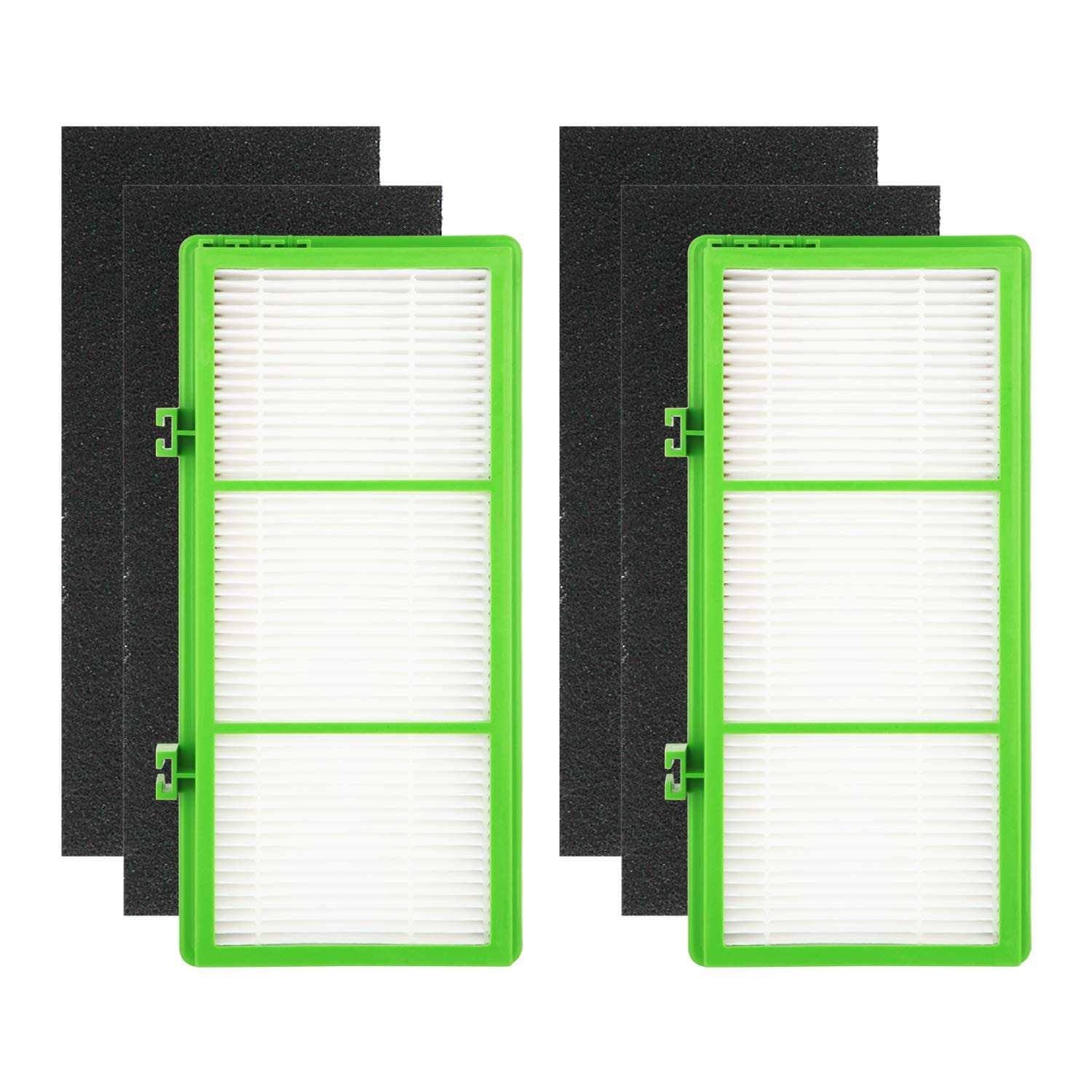 2 + 4 Pack True Post Filter Compatible With Holmes Aer1 True Pot Filter HAPF300AH-U4R (2 + 4 Pack) - Compatible with Holmes and Bionaire Units