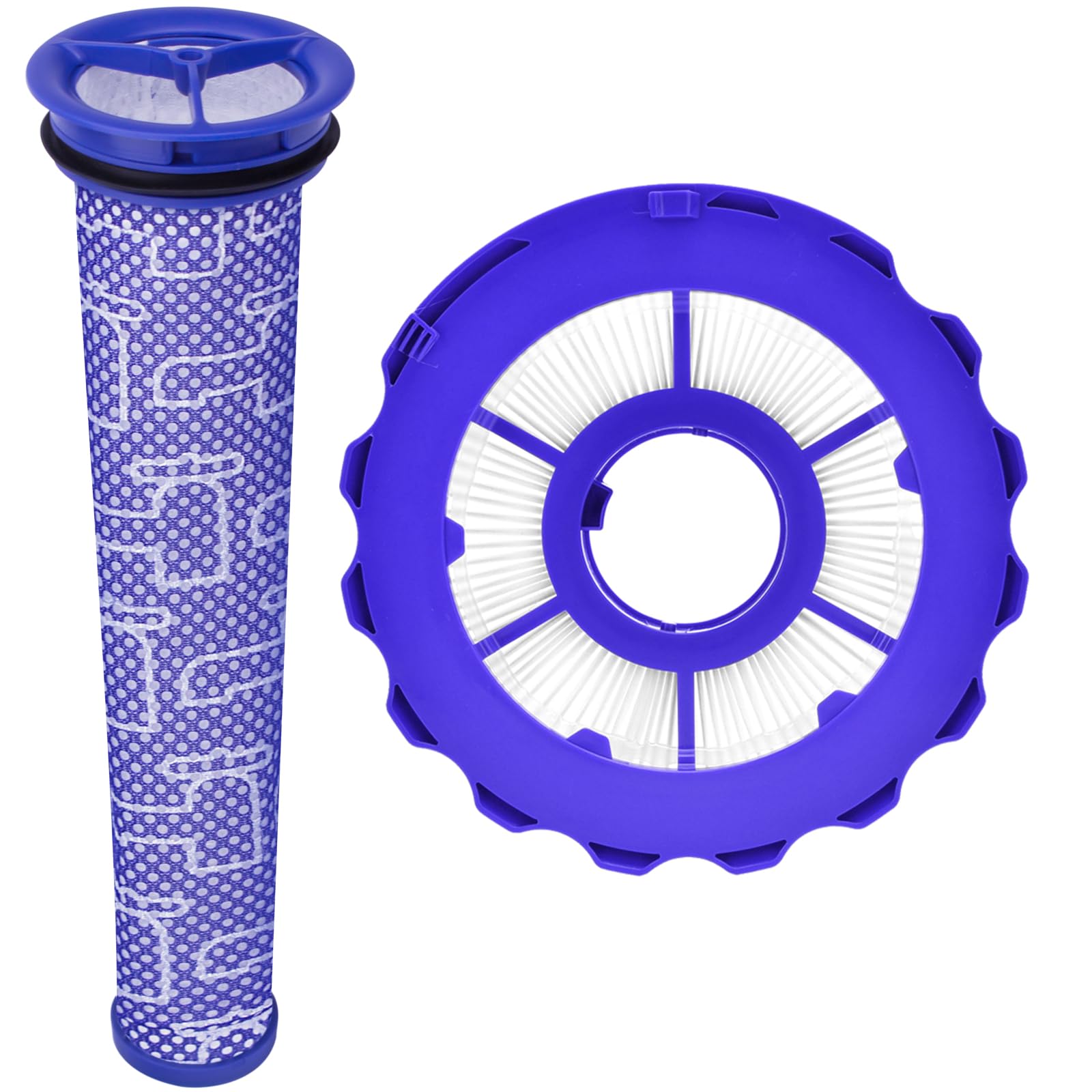 Premium Replacement Filter Set for Dyson DC40 - Post-Motor and Pre-Motor Filters for Dyson Ball Multi Floor 2 Vacuum - Compatible with Part# 923587-02 & 922676-01