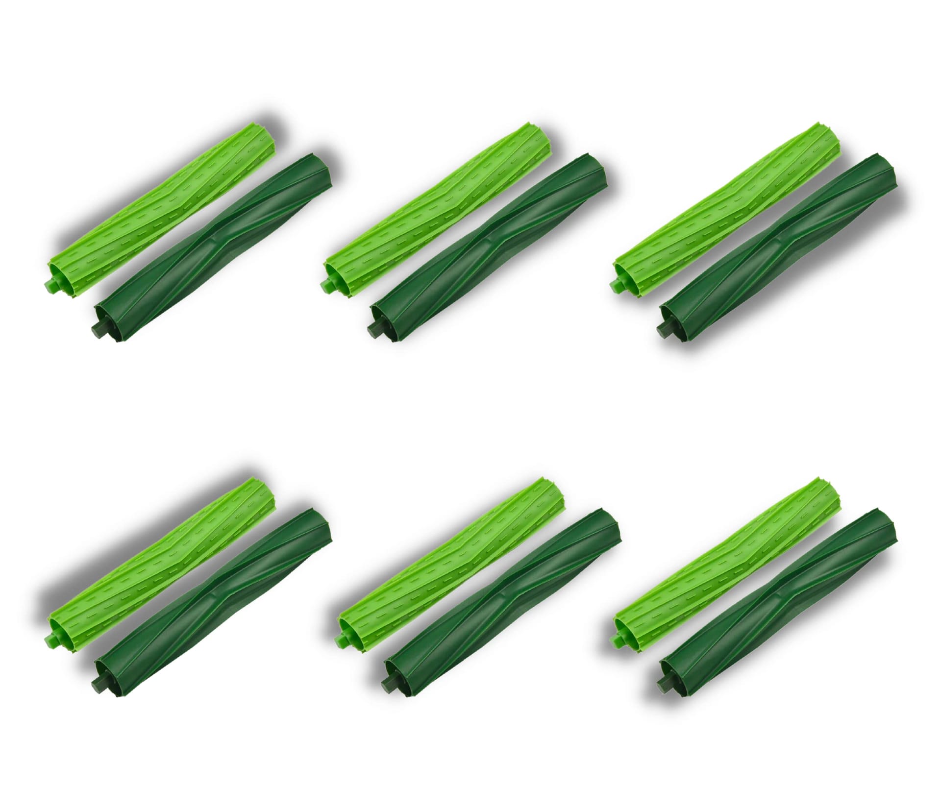 Replacement Roller Brushes & Debris Extractor for iRobot Roomba E, I, J Series Robots - Set of 6