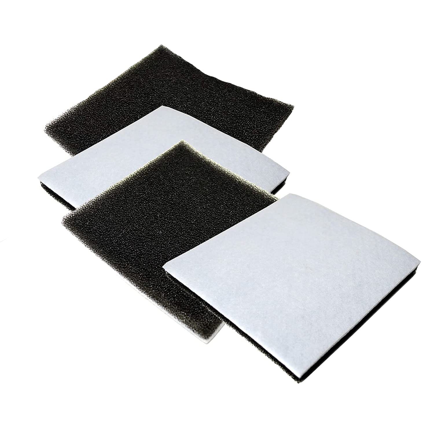 HQRP 4-Pack Double Layer Foam Filter Compatible with Kenmore 86883 for Sears Progressive Canister Vacuums