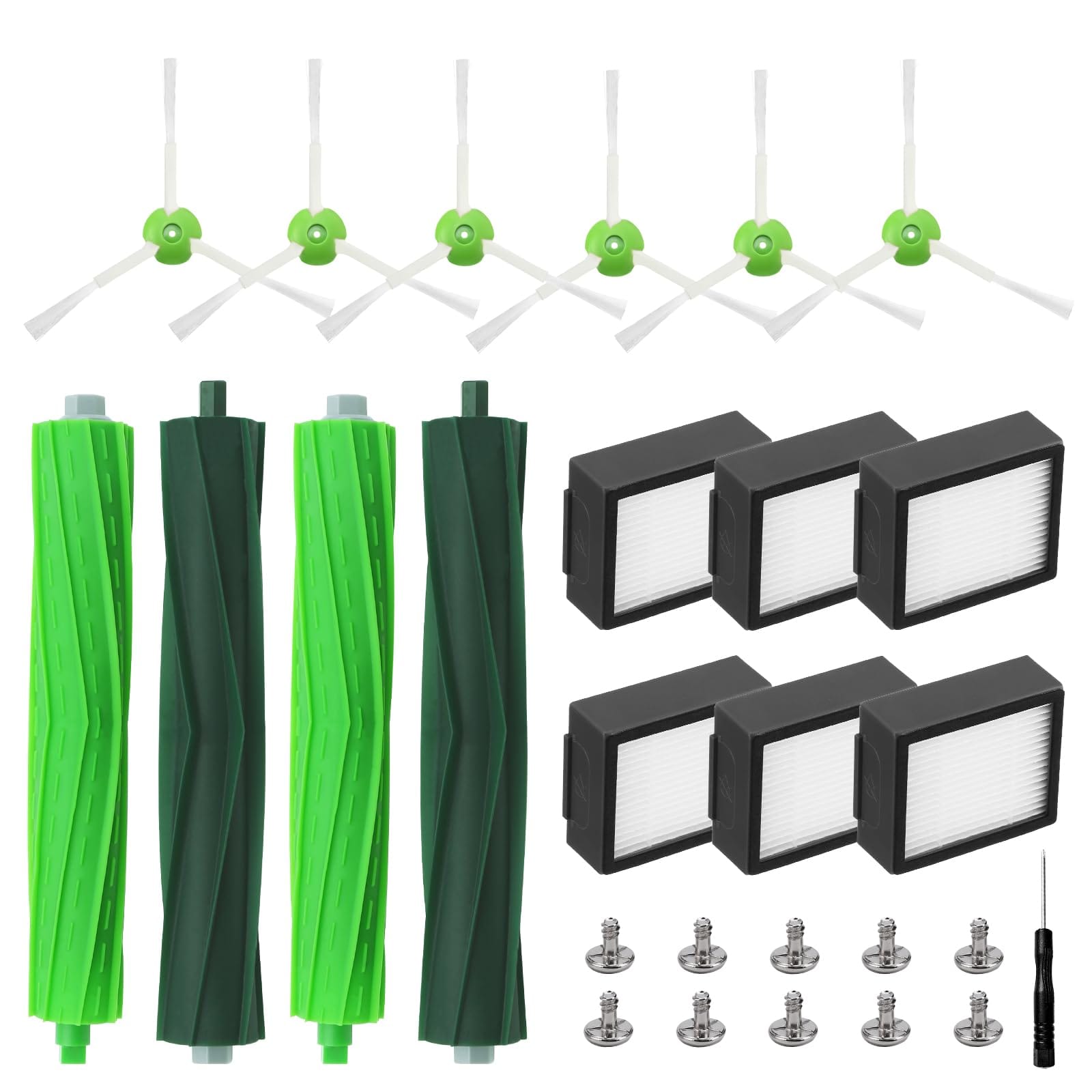 HEPA Filter Replacement Parts Set for Irobot Roomba I & E & J Series Vacuum Cleaners