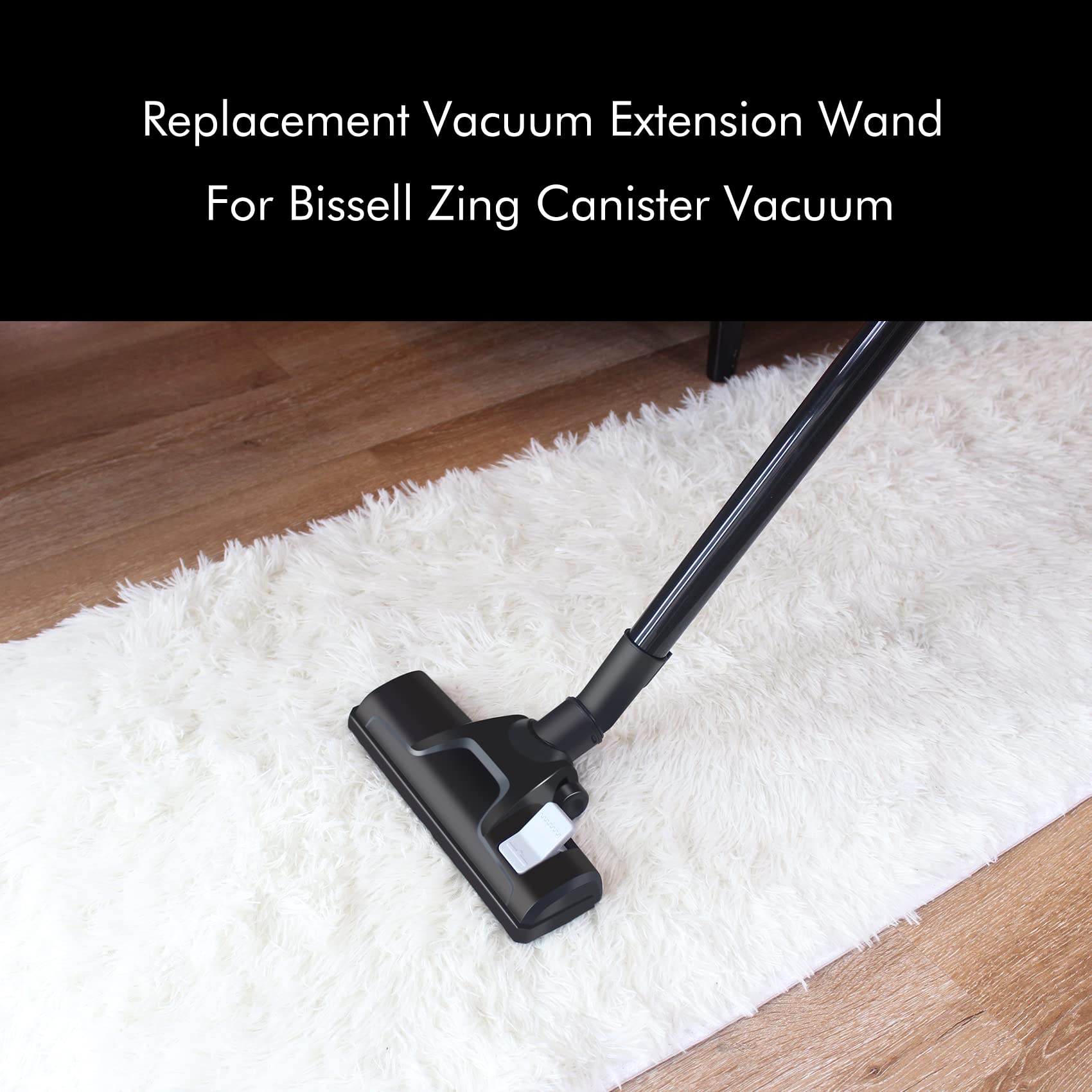 Replacement 16.5 Inch Vacuum Hose for Bissell Zing Canister Vacuum, Compatible with Models 2156A, 1665, 16652, 1665W, 21562 (Pack of 2) - Review Image 3