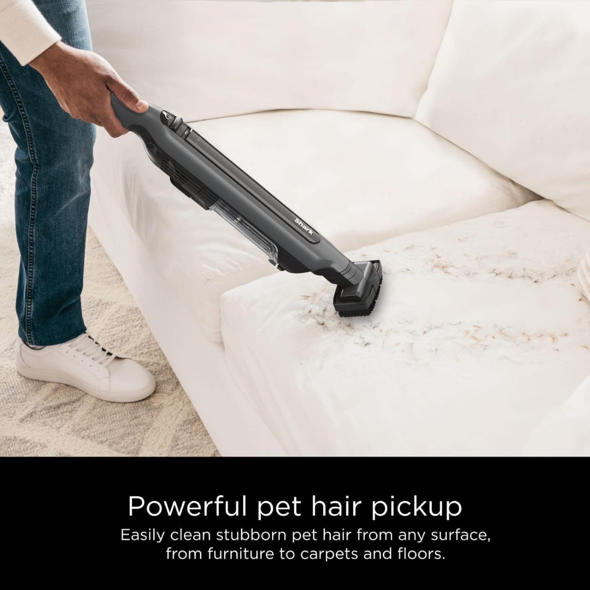 Shark Wandvac System Ultra-Lightweight Cordless Stick Vacuum with Boost Mode and Charging Dock - Graphite - Review Image 3