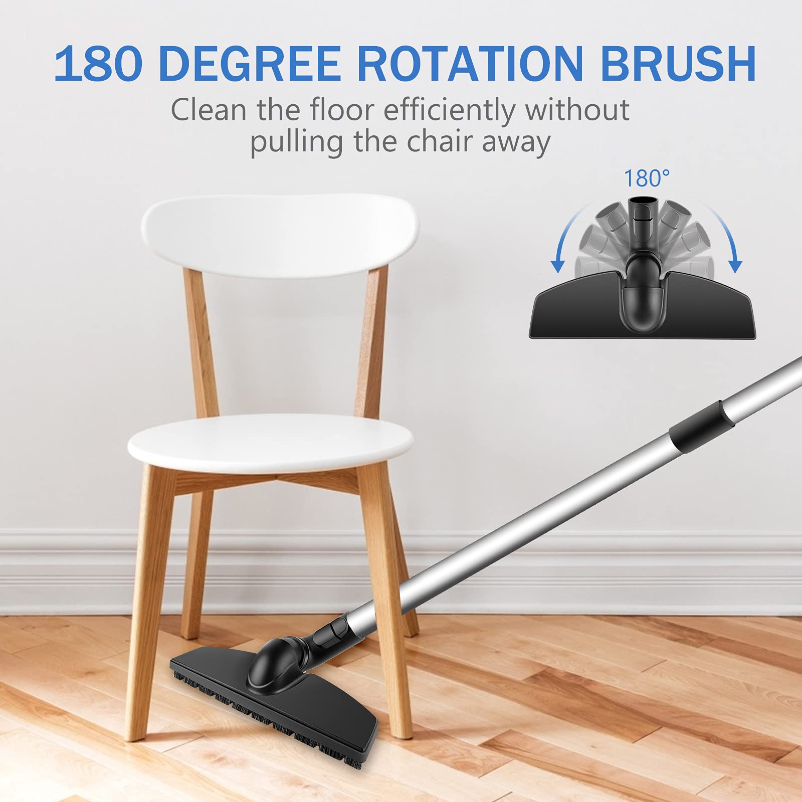 Keepow Parquet Twister Floor Brush SBB 300-3 for Miele Vacuum Cleaner - Compatible with HEPA Filter Vacuums - Review Image 3