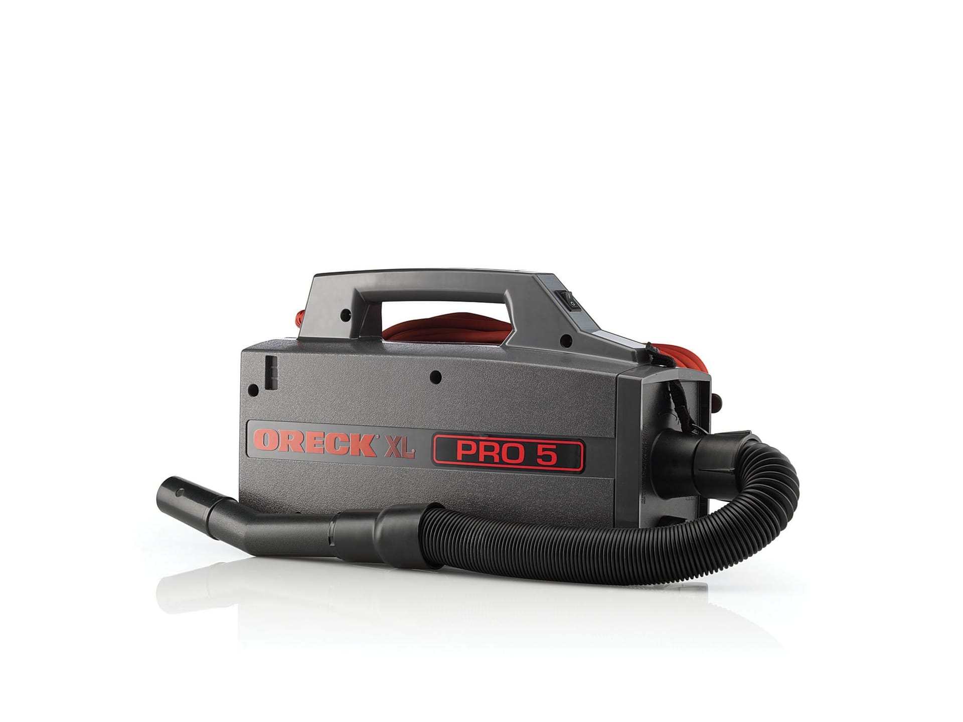Oreck Commercial XL Pro 5 Super Compact Canister Vacuum Cleaner with Attachments - Lightweight Portable Professional Grade (BB900-DGR, Black) - Review Image 3