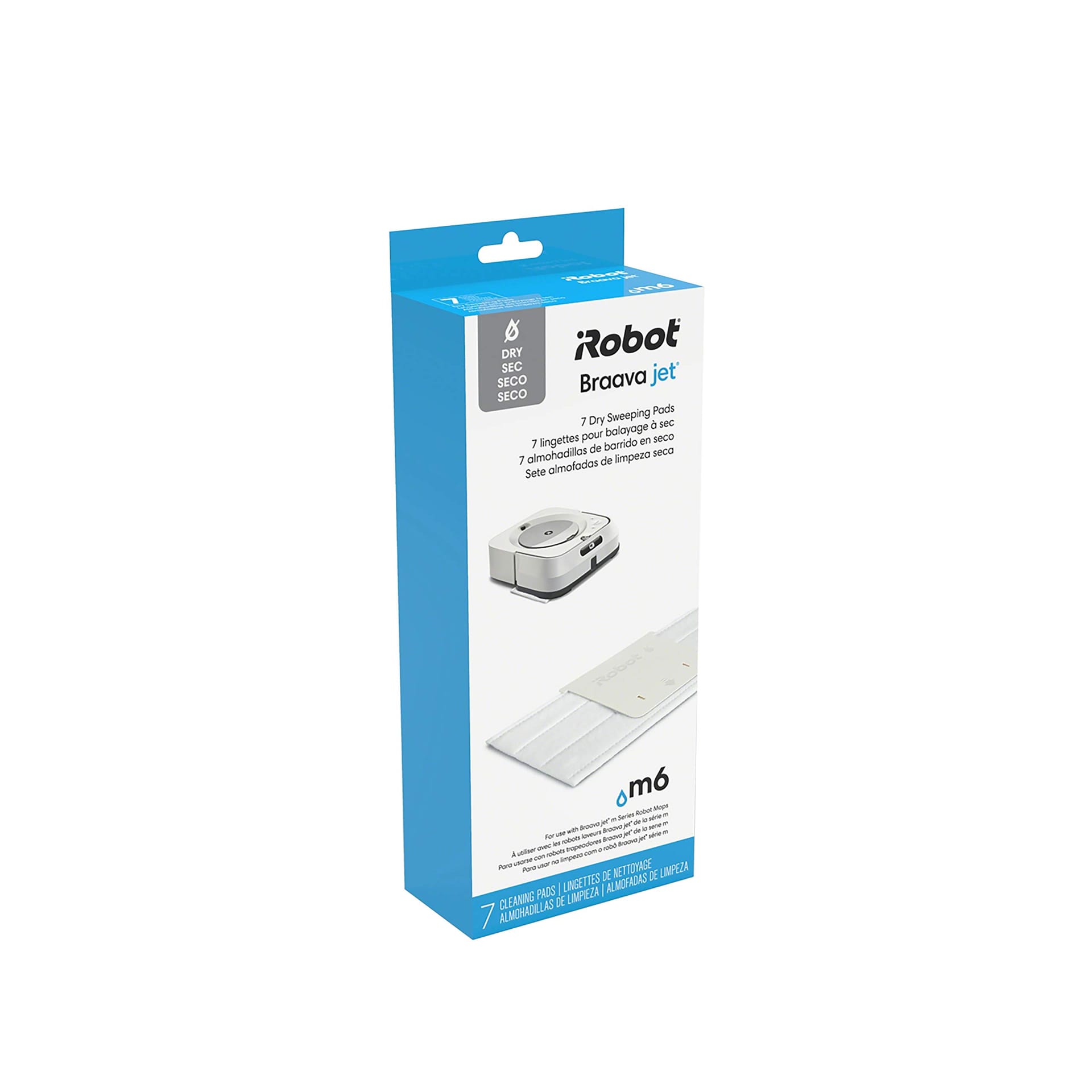 iRobot® Braava Jet® M Series Dry Sweeping Pads, 7-Pack - Genuine Replacement Parts