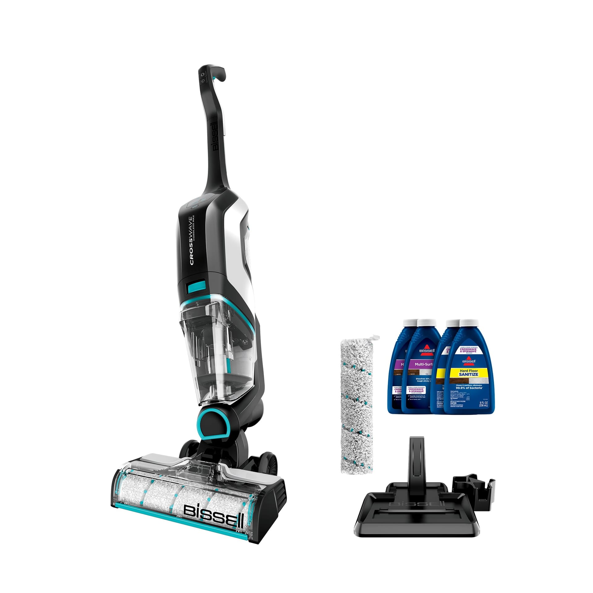 Bissell Crosswave Cordless Max All-In-One Wet-Dry Vacuum Cleaner and Mop, Black | 2554A
