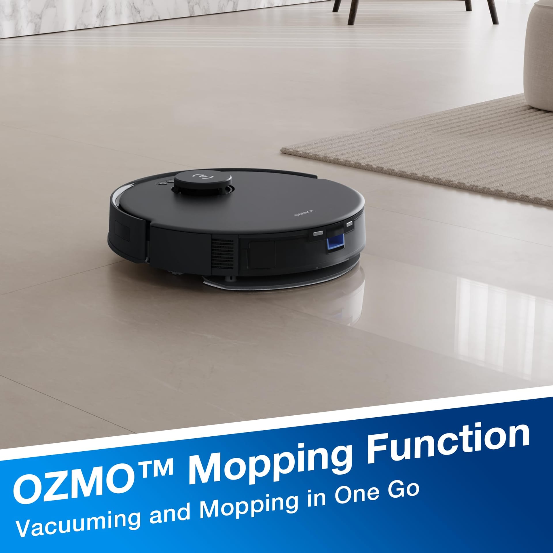Ecovacs Deebot N20 Plus Bagless Self Emptying Robot Vacuum and Mop - 8000Pa Suction, Anti-Tangle, 45-Day Capacity - Review Image 3