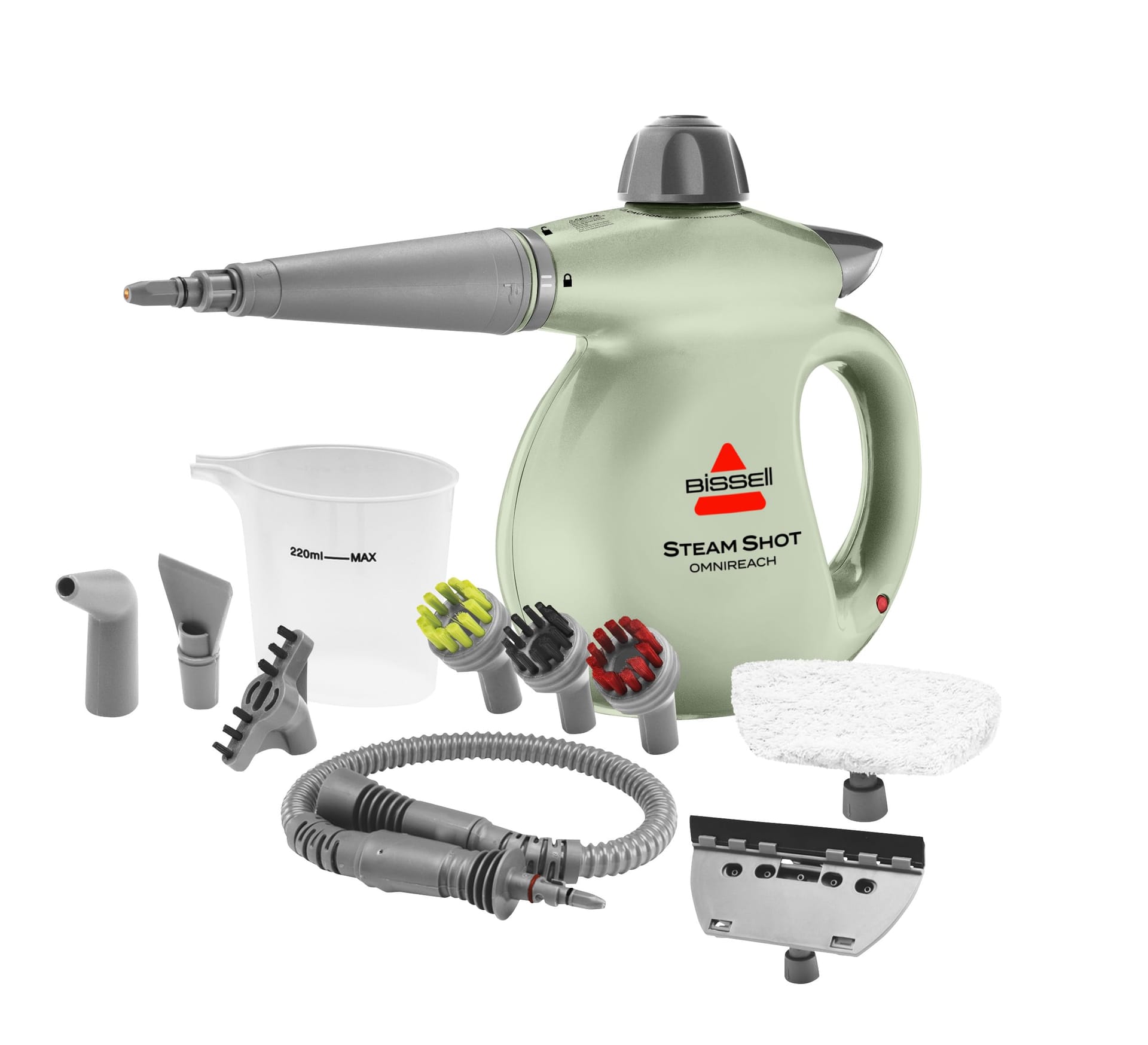 Bissell Steam Shot Omnireach Handheld Steam Cleaner - Lightweight Eco-Friendly Cleaning Tool