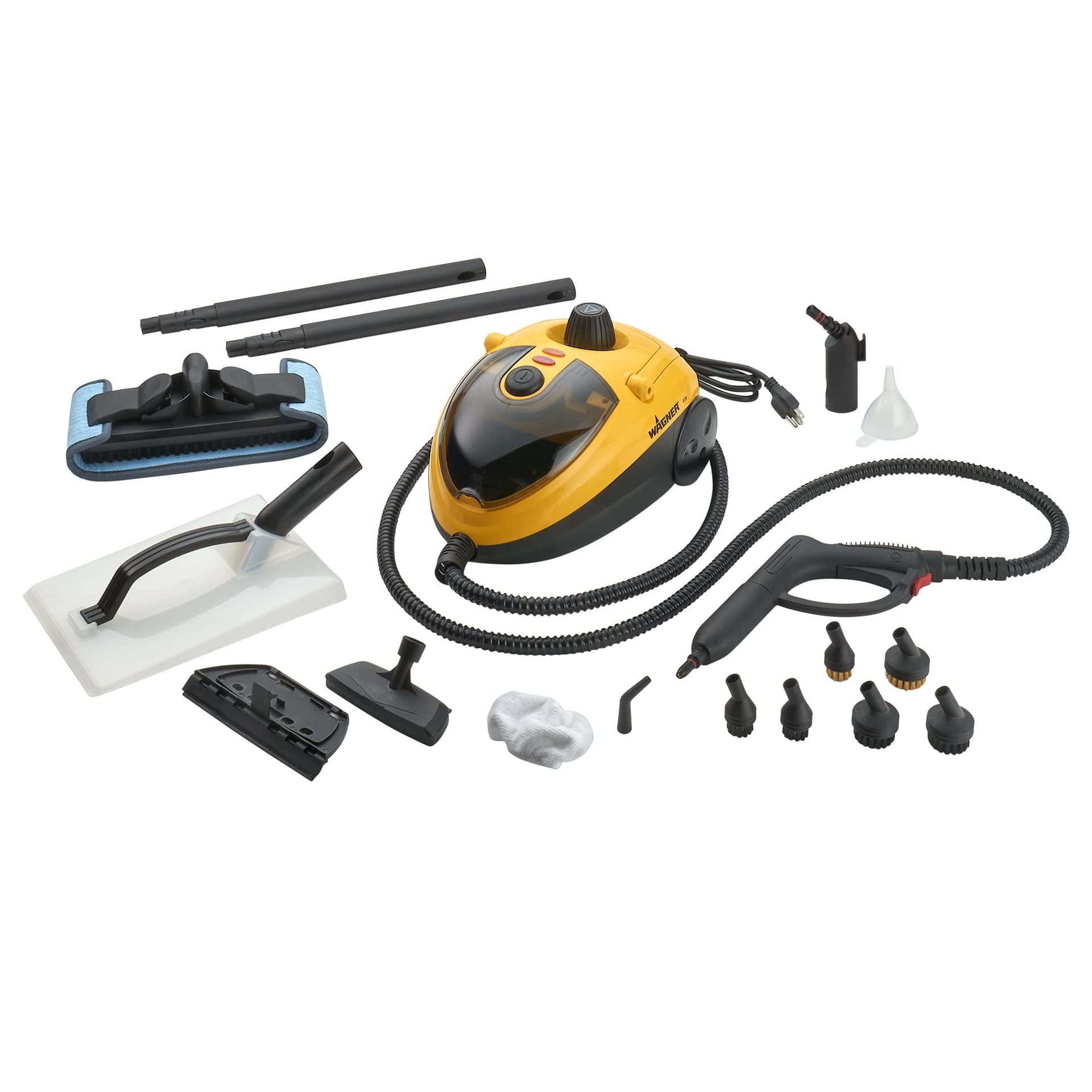 Wagner 915E On-Demand Steam Cleaner & Wallpaper Remover with 18 Attachments - Multipurpose Power Steamer for Floors and Surfaces