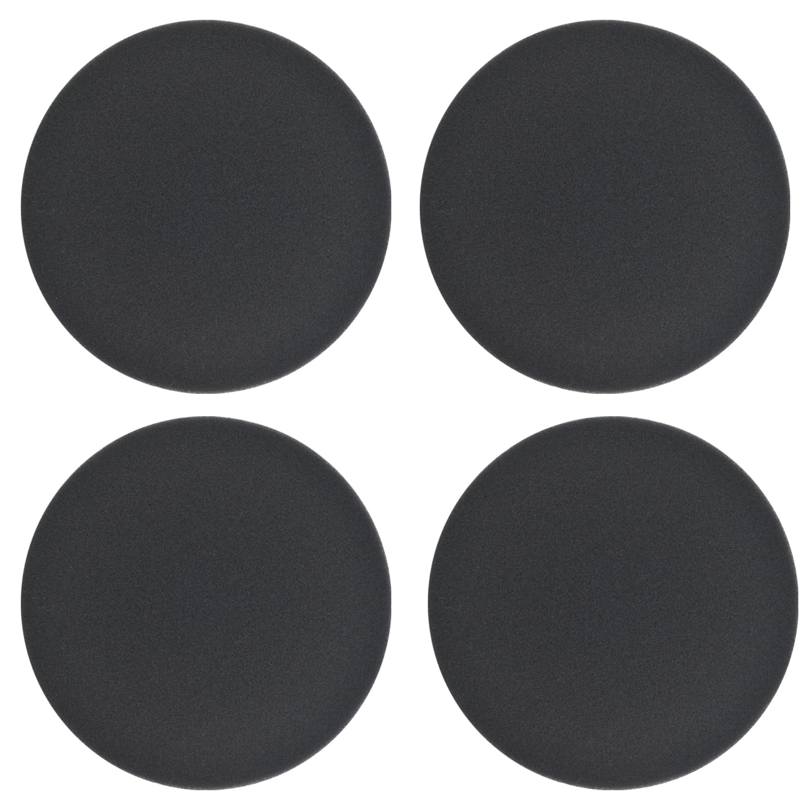 4 Pack Premium Foam Filters Replacement for Bissell Powerforce Helix Vacuum 2191, 2190, 1700, 1797 - Parts #1608225