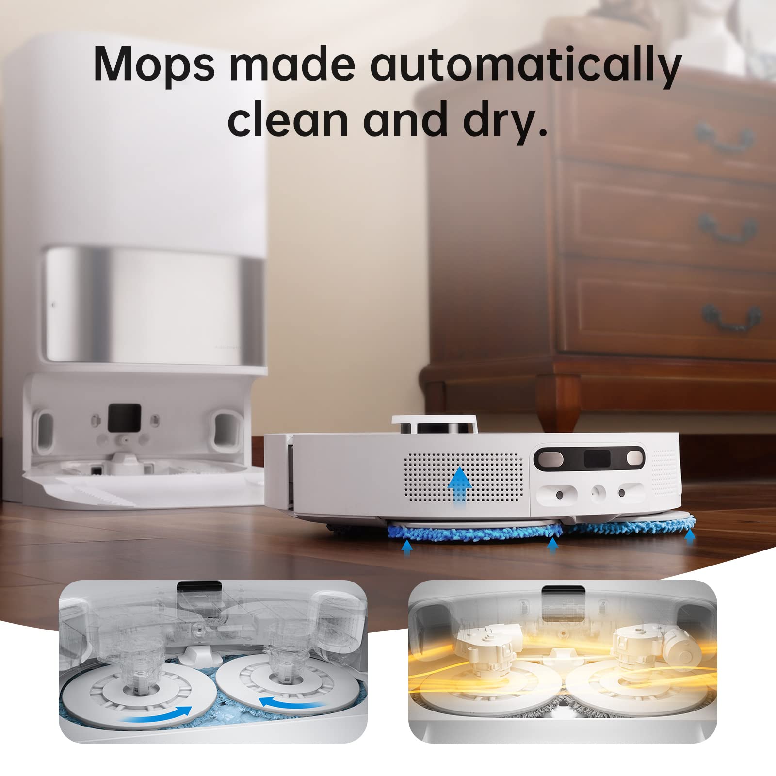 Dreame L10S Ultra Robot Vacuum and Mop - Self-Emptying Base, 5300Pa Suction, AI Navigation, Compatible with Alexa - Review Image 5