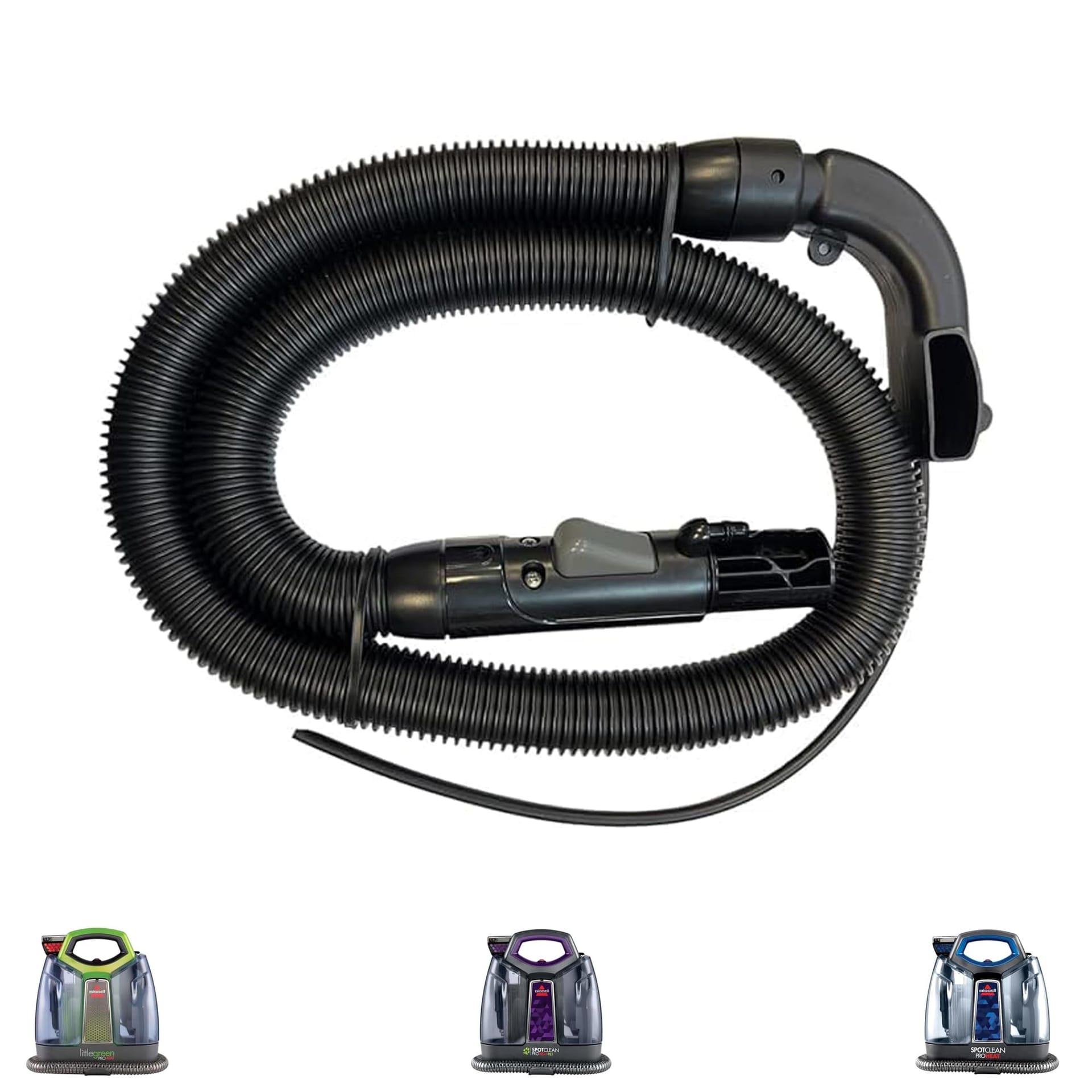 (2024 Upgrade) Flexible Replacement Vacuum Hose for Bissell Little Green & SpotClean Carpet Cleaner | Part #1606127