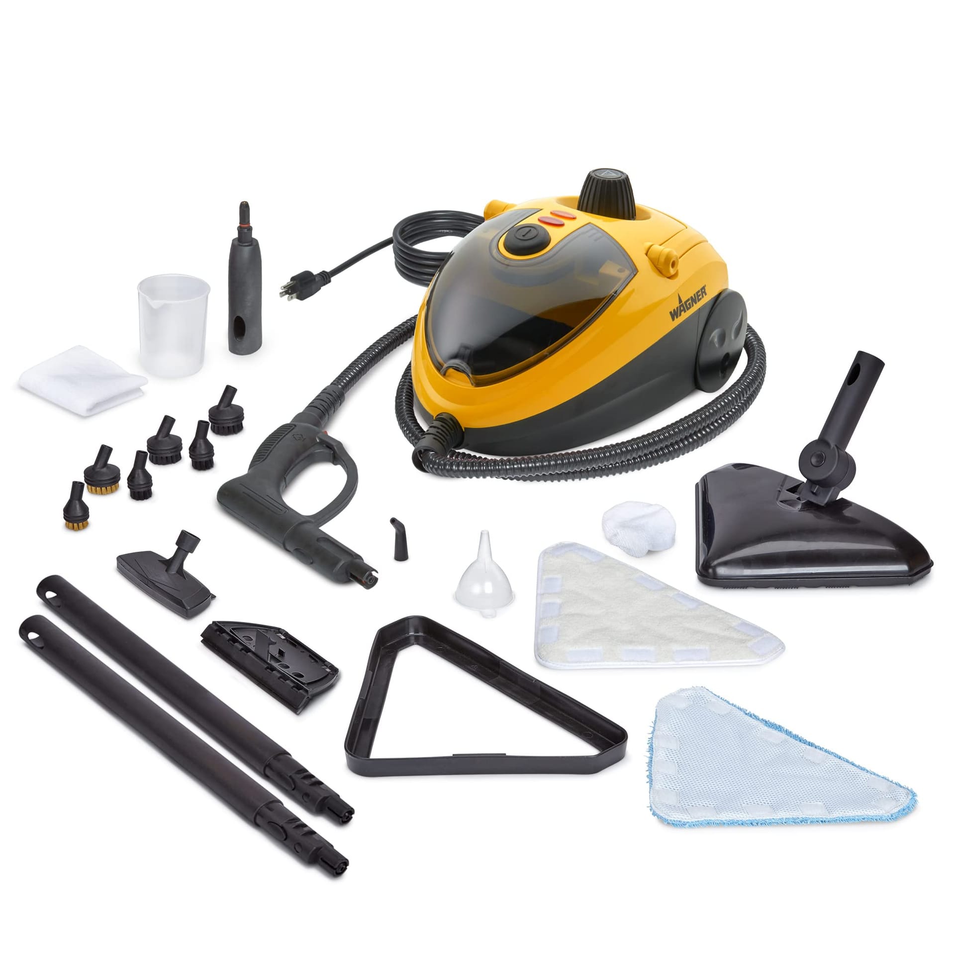 Wagner Elite Steamer 925E Multi-Purpose Mop with 20 Accessories for Chemical-Free Steam Cleaning