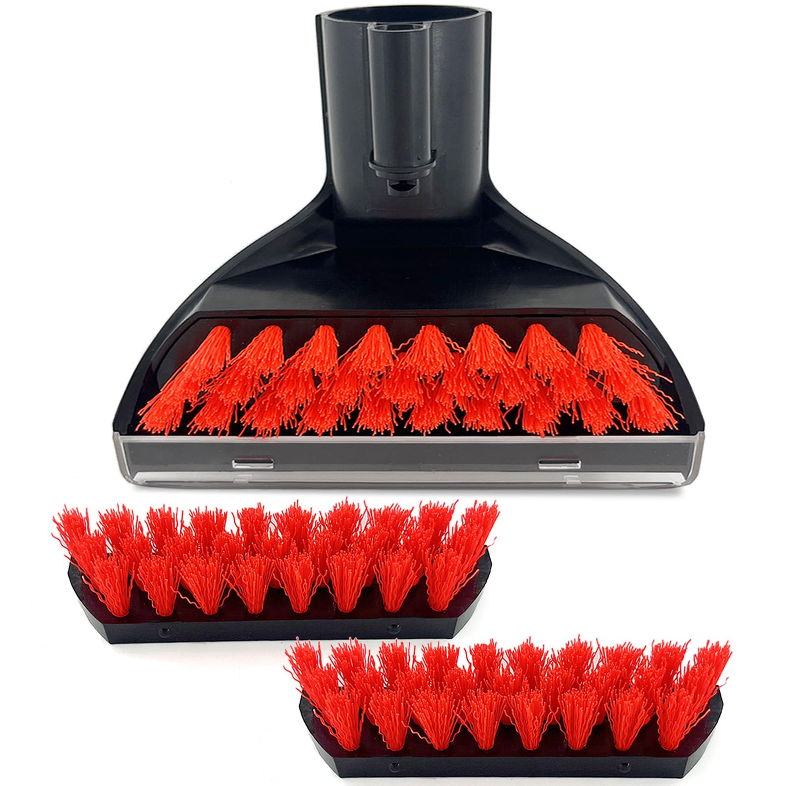 Bissell Little Green Machine Brush Replacement Pack for Upholstery Cleaner, 1+2 Pack