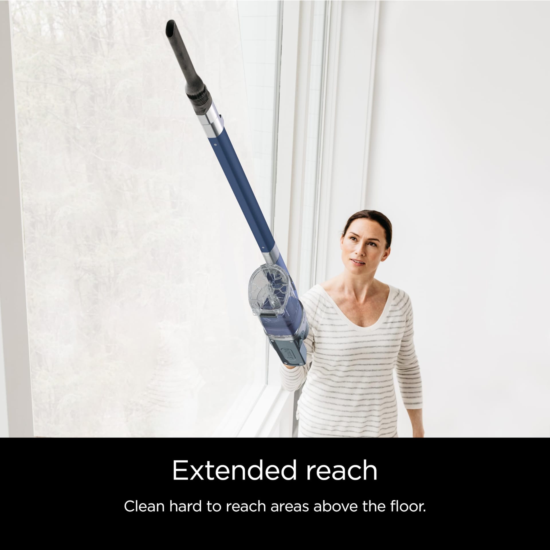 Shark Cordless Pet Plus Vacuum with Anti-Allergen Sealing, Lightweight Stick Vacuum for Pet Hair, 40-Min Runtime, Blue - Review Image 3