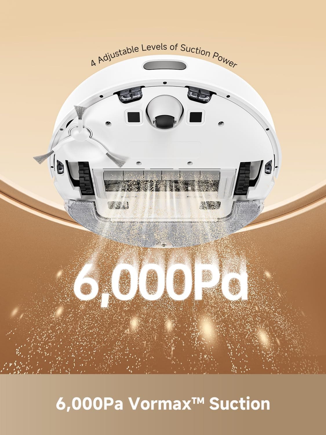 Dreame D10 Plus Gen 2 Robot Vacuum and Mop with Self-Emptying Base - 90 Days Cleaning, 6000 Pa Suction, Lidar Navigation, Obstacle Avoidance, Wi-Fi - Review Image 3