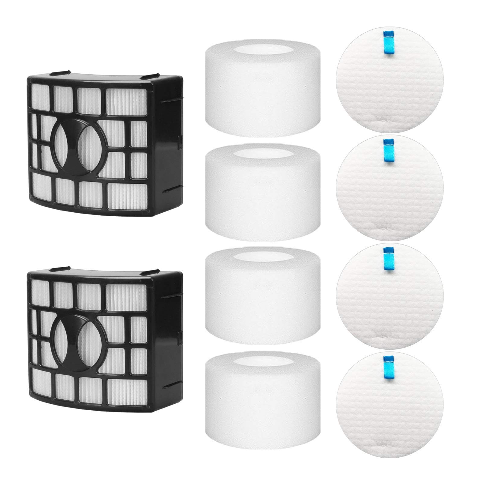 Colorfullife UV700 Vacuum Filter Replacement Kit for Shark DuoClean Speed Lift-Away NV770, NV771, UV700 | XFF600, XHF600