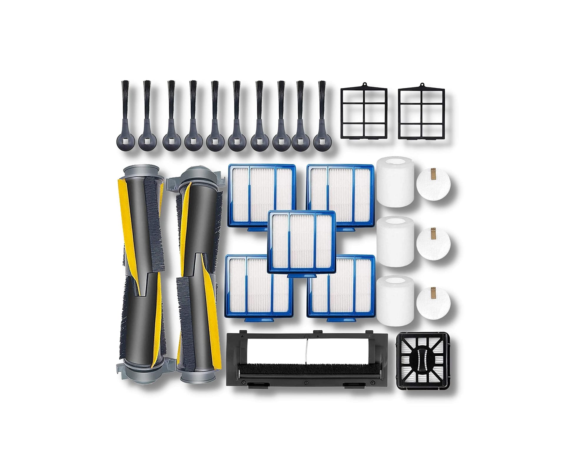 JoyBros 24Pcs Big-Kit Replacement Parts for Shark IQ R101AE RV1001AE Vacuum Cleaners
