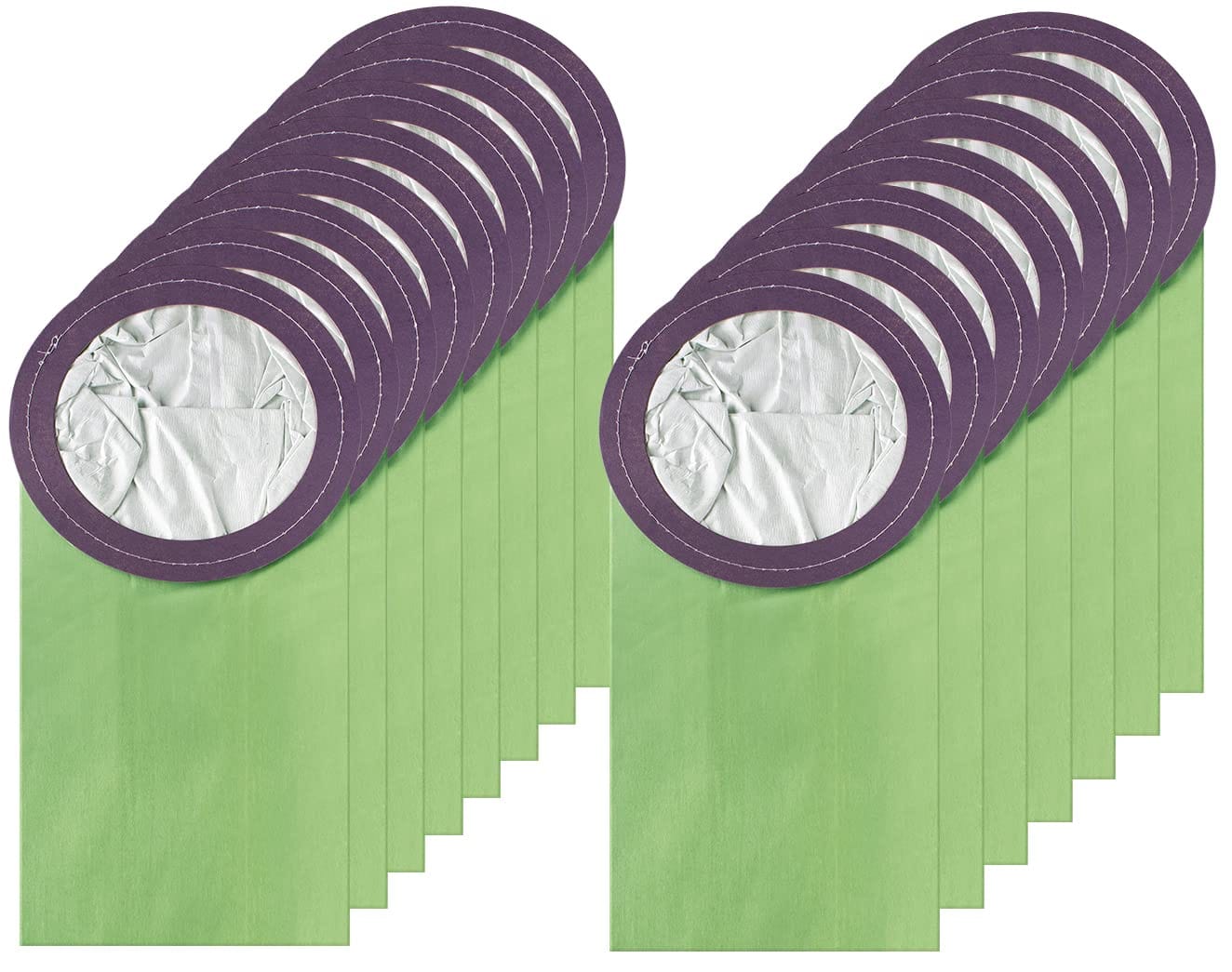 15-Pack ProTeam Micro Filter Vacuum Bags for LineVacer, CoachVac, Super CoachVac, MegaVac Backpack Vacuum Cleaners - Replace Part 100331