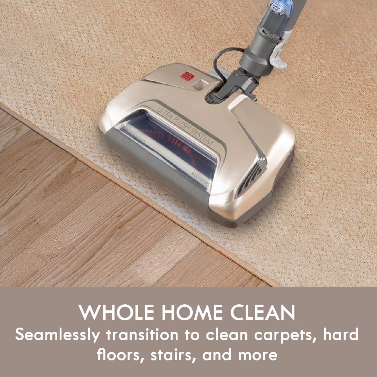 Kenmore Elite Pet Friendly Canister Vacuum with Pet Powermate, HEPA Filter, Ultra Plush Nozzle, Retractable Cord, 3 Cleaning Tools - 700 Series (Gold) - Review Image 2