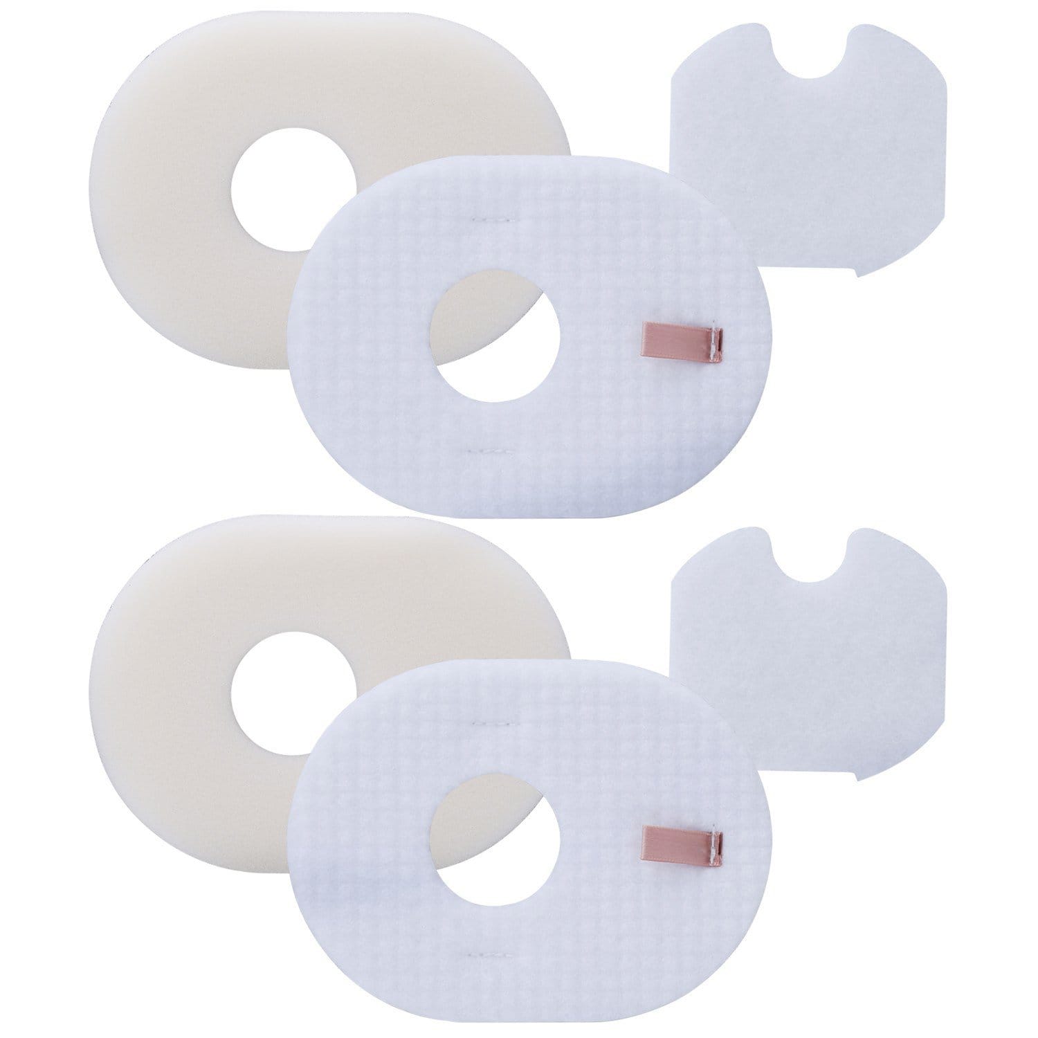 2-Pack Budget-Friendly Foam & Felt Filter Replacement Kit for Shark Rocket Cordless Stick Vacuum HV300, HV301, HV300W, HV302, HV305, HV310, UV450