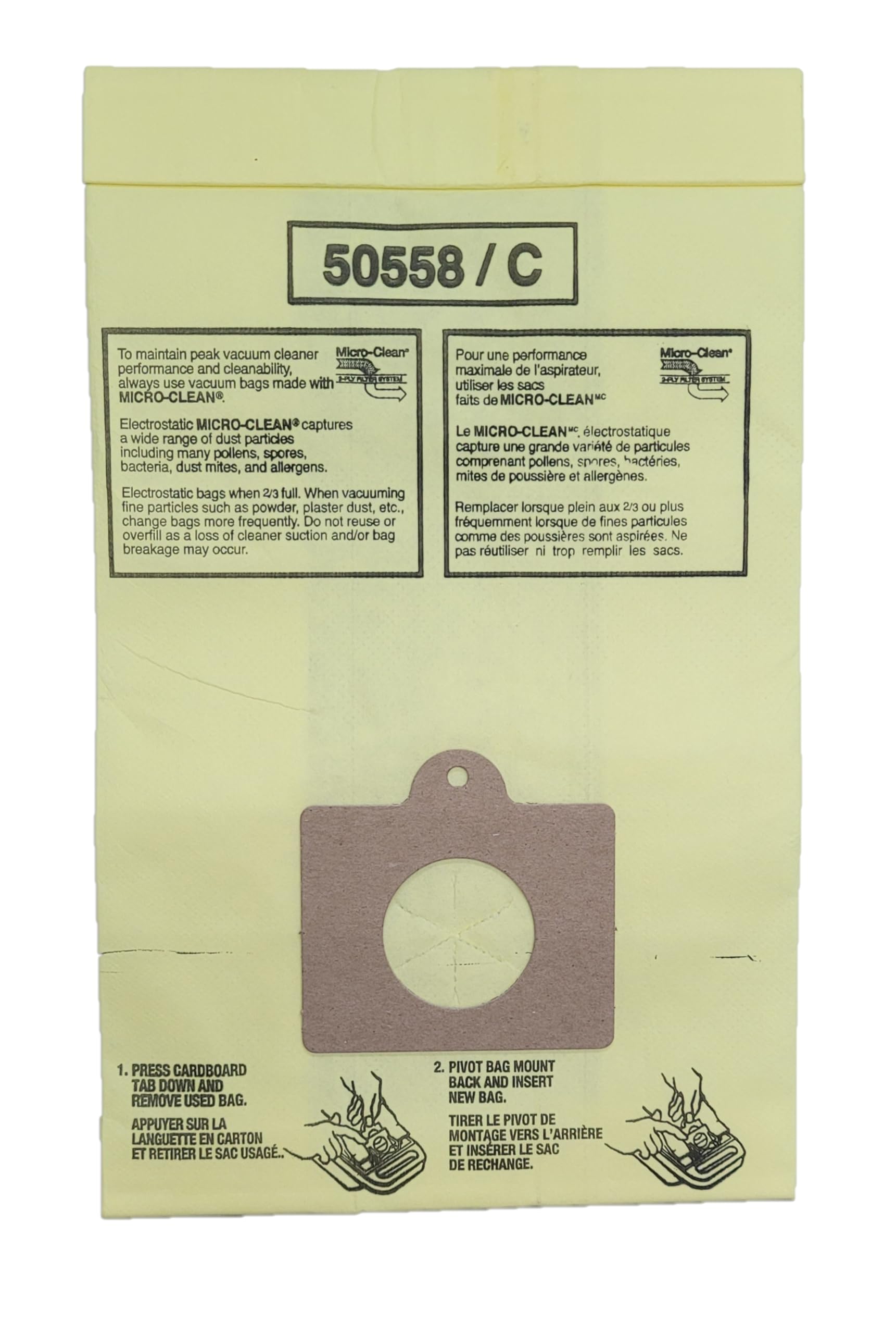 Pack of 20 Casa Vacuums Micro Lined Kenmore Style C/Q 5055 Filtration Bags - Compatible with Kenmore Canister Vacuum Cleaners