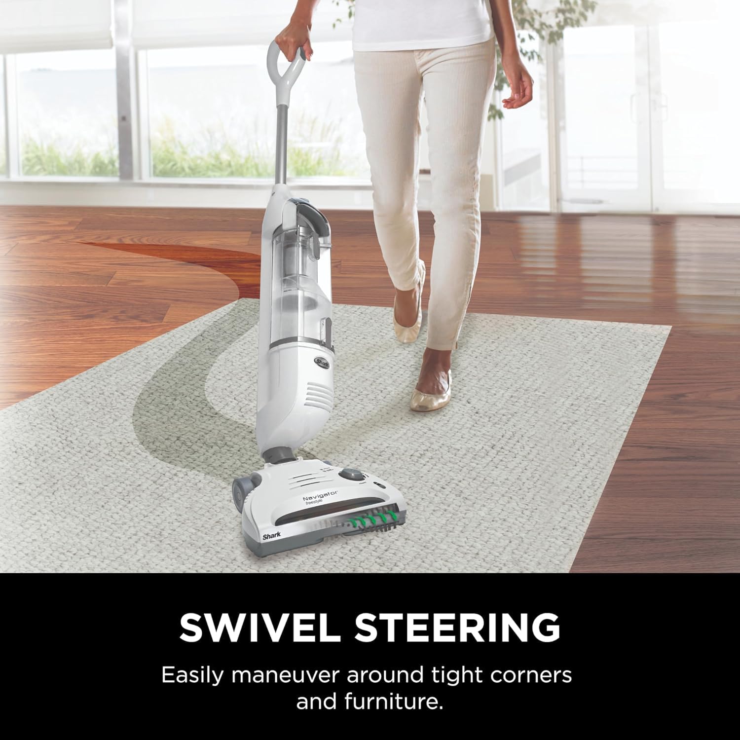 Lightweight Cordless Shark Navigator Freestyle Vacuum for Carpet, Hard Floor, and Pet Hair - XL Dust Cup, 2-Speed Brushroll (Renewed) - Review Image 4
