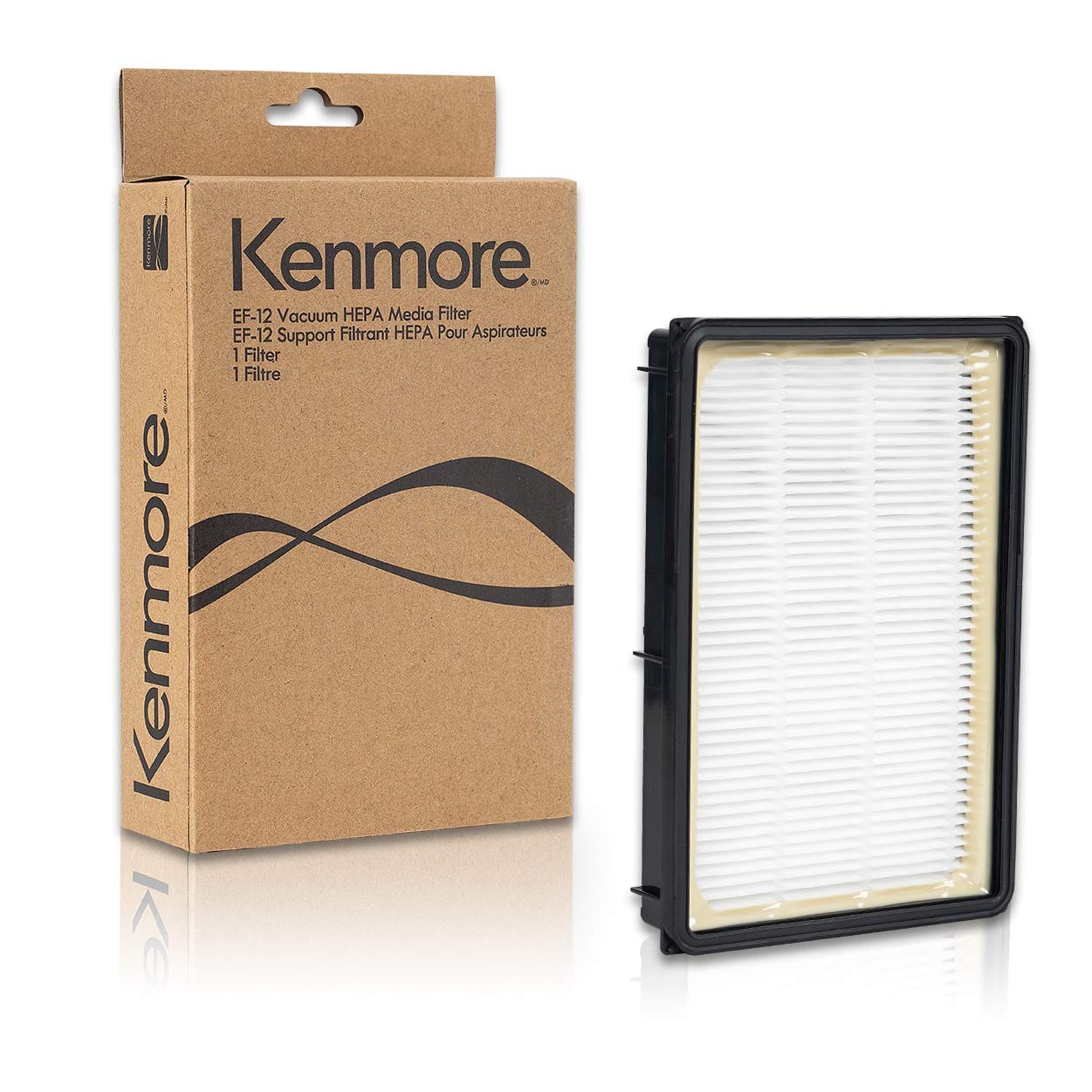 Kenmore 62731 HEPA Media Vacuum Cleaner Exhaust Air Filter for Canister Vacuum 81615 - Efficient Pet Hair Removal Filter