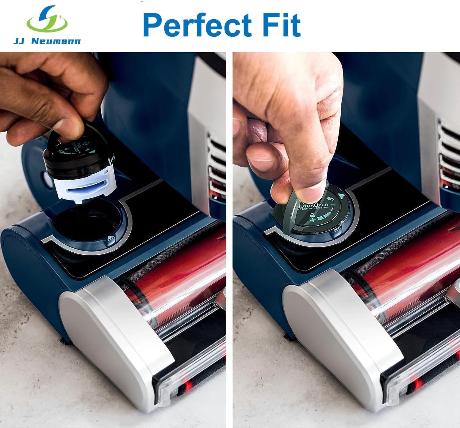 Jj Neumann Odor-Neutralizer Replacement Cartridges for Shark Stratos Upright Vacuum Part# 1541FC3000 (5 Pack) - Compatible with AZ3000, AZ3002, HZ3000, HZ3002, IZ862H, IZ562H, ZD550 - Review Image 4
