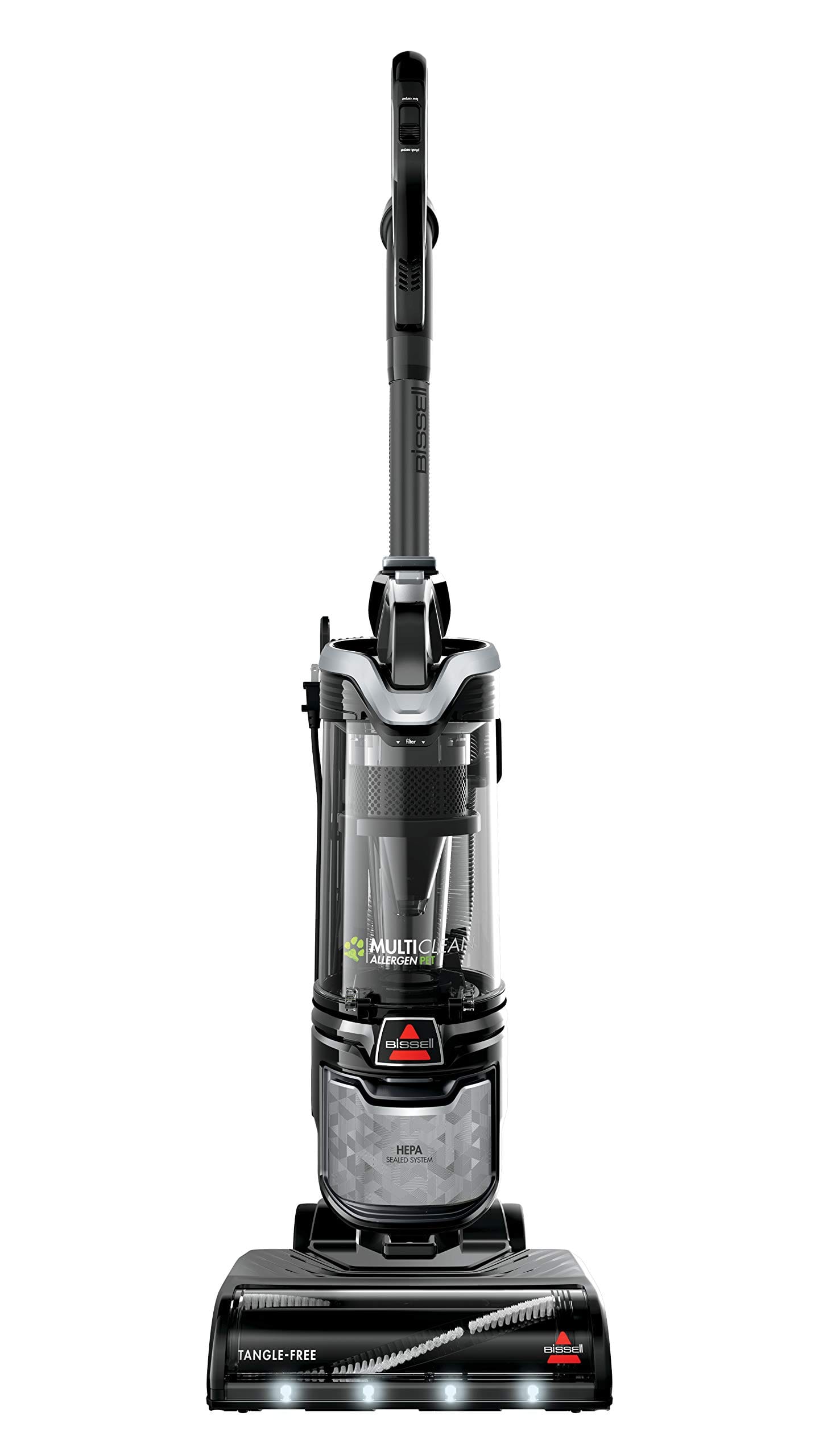 Bissell Multiclean Allergen Pet Slim Upright Vacuum - Powerful Suction, HEPA Filter, Tangle-Free Brush Roll, 31269