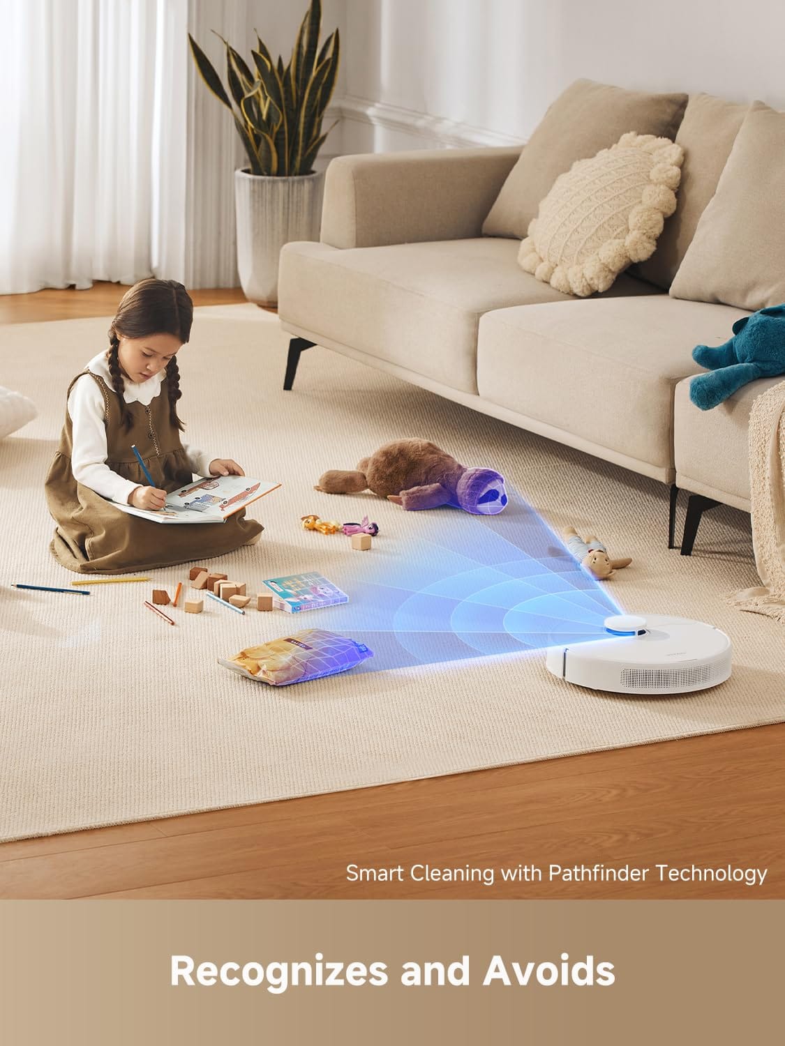 Dreame D10 Plus Gen 2 Robot Vacuum and Mop with Self-Emptying Base - 90 Days Cleaning, 6000 Pa Suction, Lidar Navigation, Obstacle Avoidance, Wi-Fi - Review Image 5