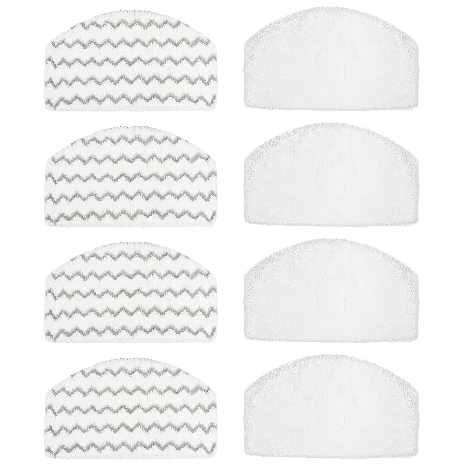 Homexcel 8 Pack Steam Mop Pads Refills, Compatible With Bissell Powerfresh Steam Mop 1940 Series