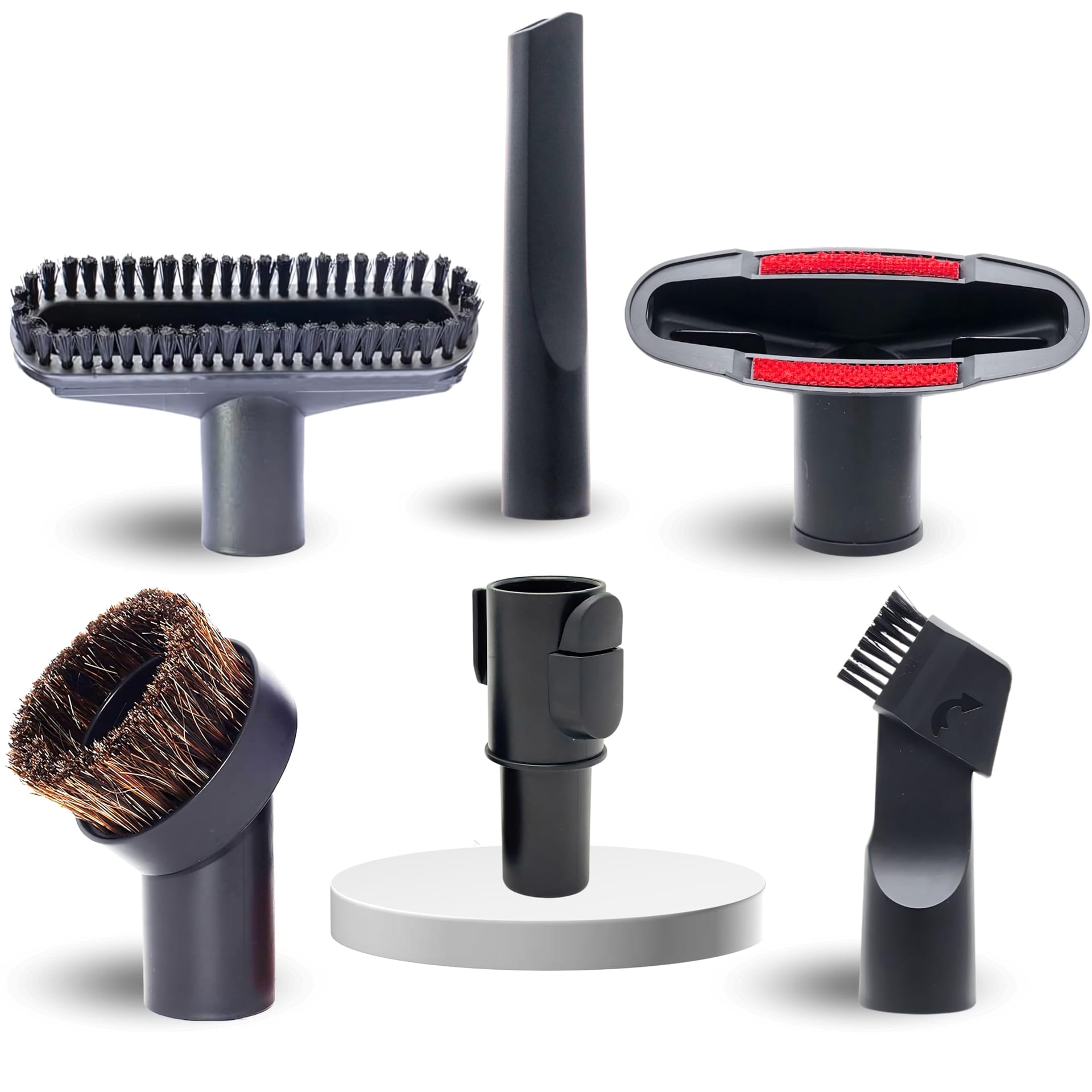 Miele Vacuum Cleaner Attachment Kit with 1-1/4'' Hose Adapter - Compatible with Miele C1 C2 C3 Models